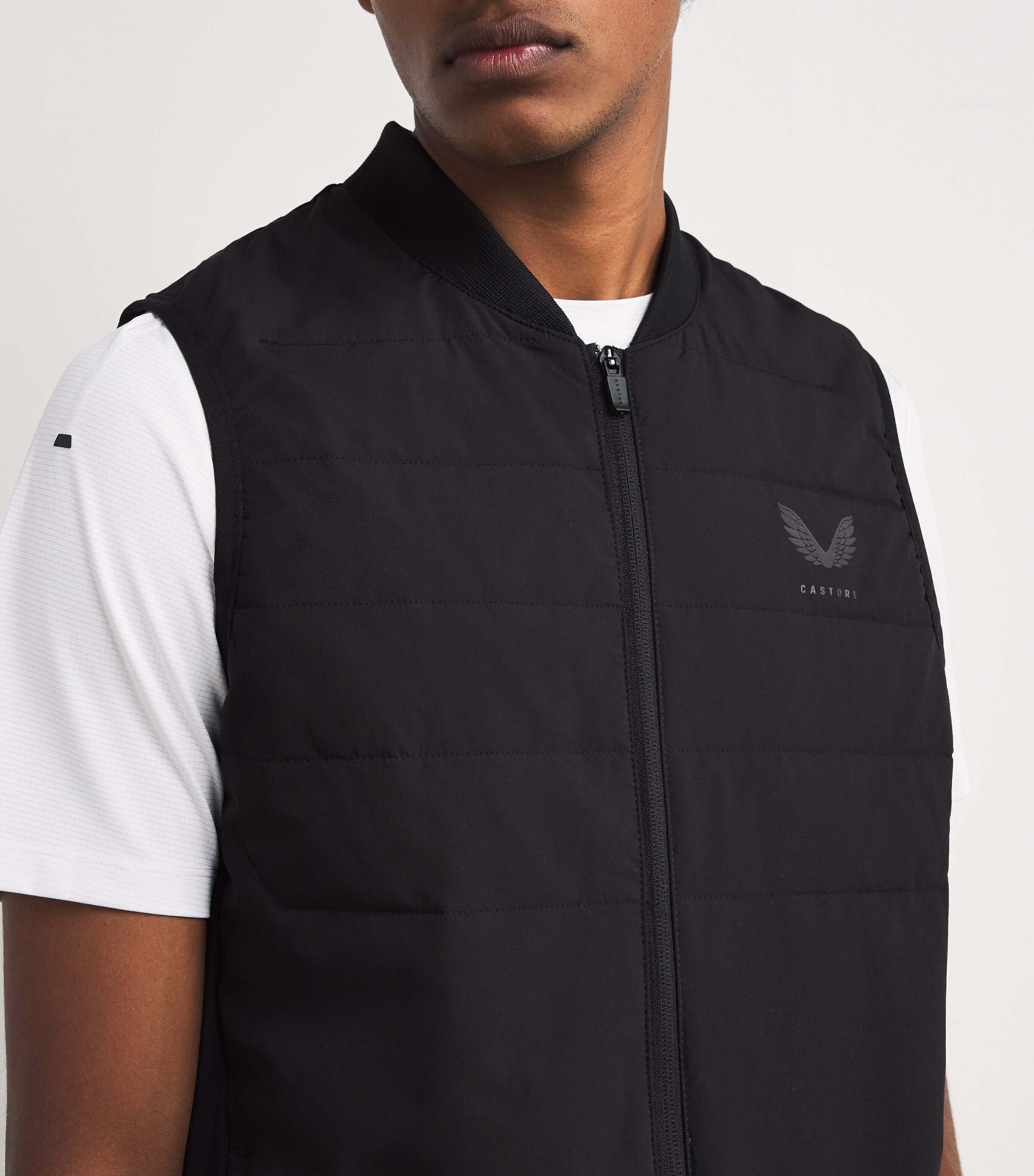 Apex Padded Training Gilet BLACK Image 6