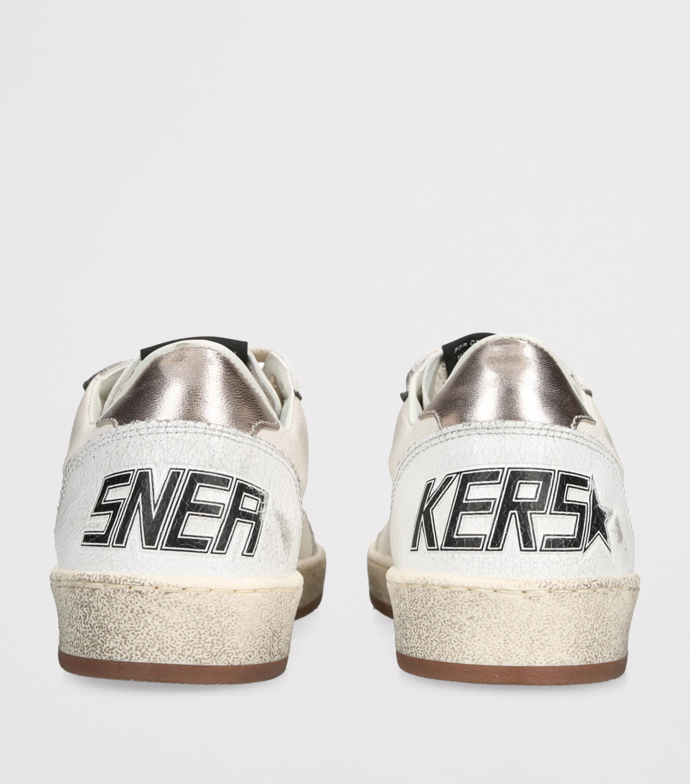 Golden Goose Leather Ball Star Sneakers | Harrods US