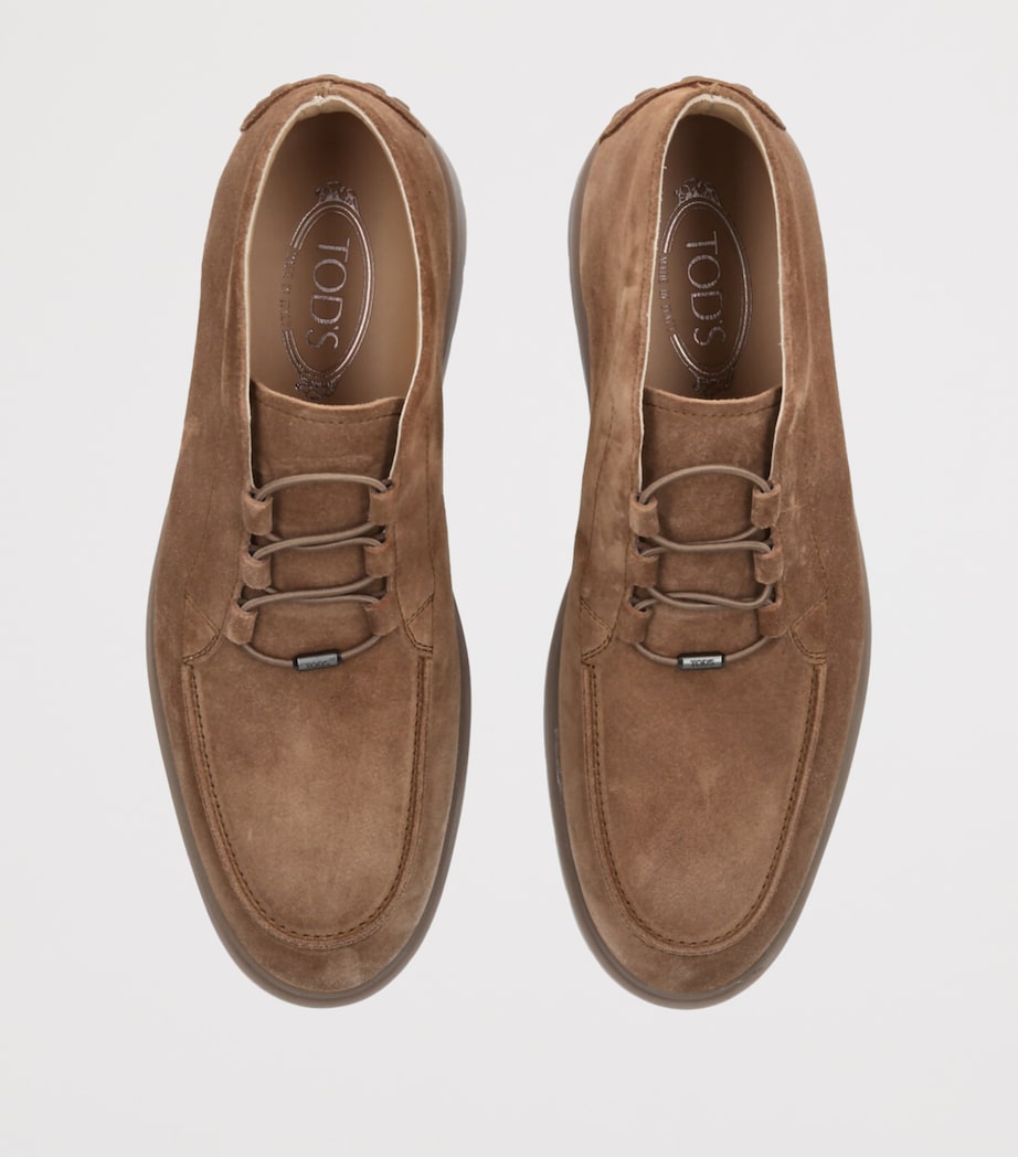 Suede Chukka Ankle Boots BROWN Image 4