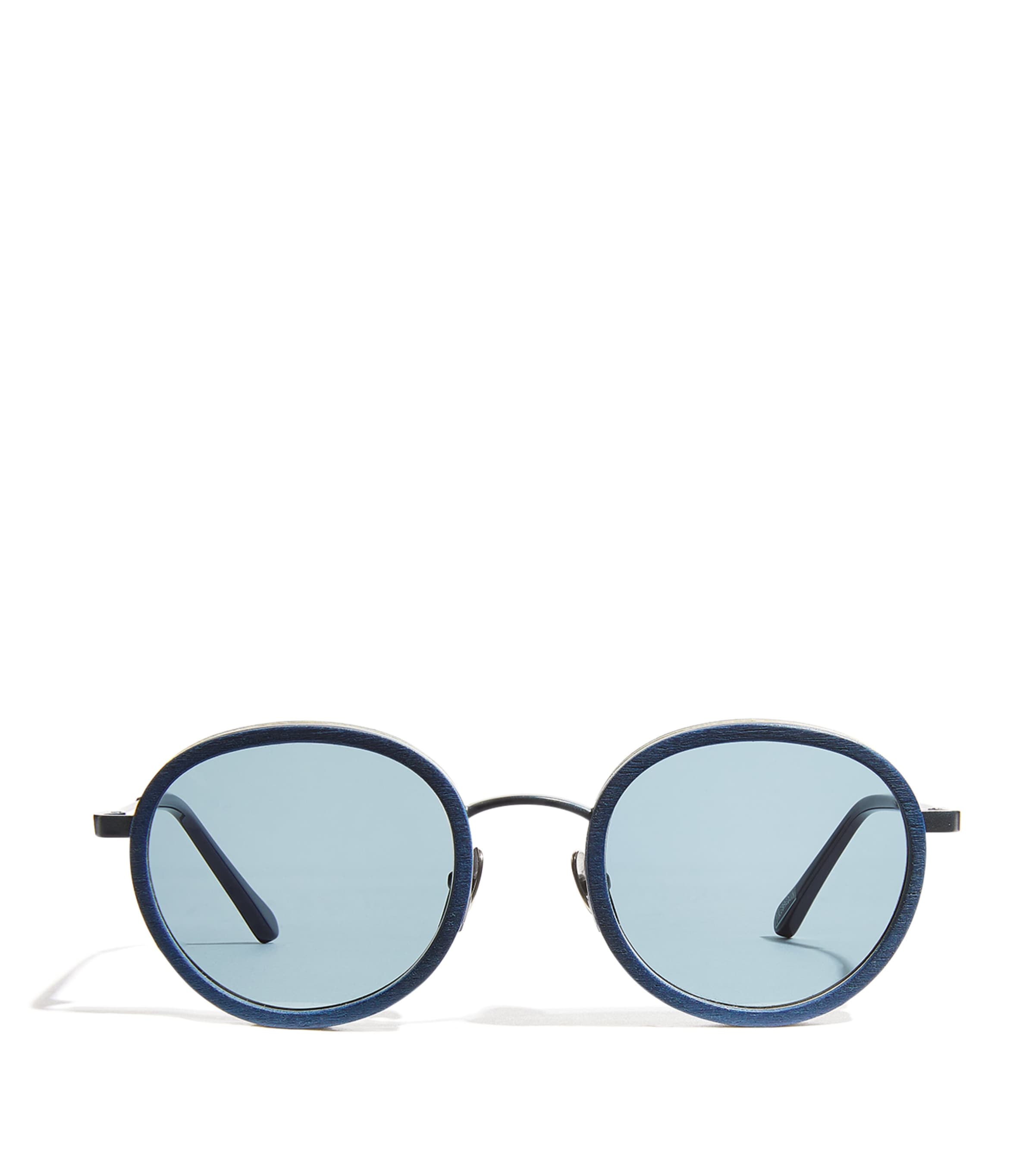 Vilebrequin Victoire Round Sunglasses In Blue