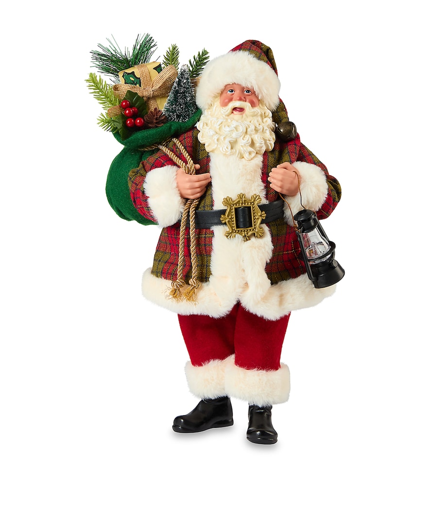 Father Christmas Ornament GREEN/RED Image 1