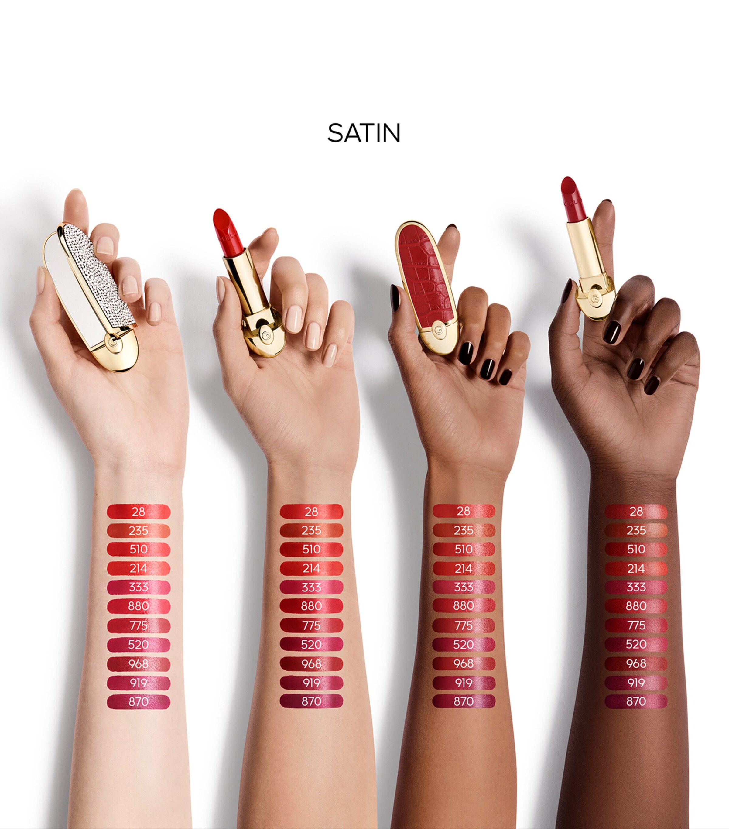 Rouge G Ultra-Care Satin Lipstick - Refill 28 COQUELICOT Image 4