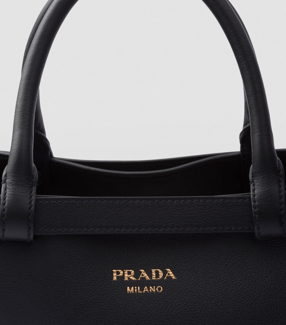 Medium Leather Top-Handle Bag F0002 Image 5