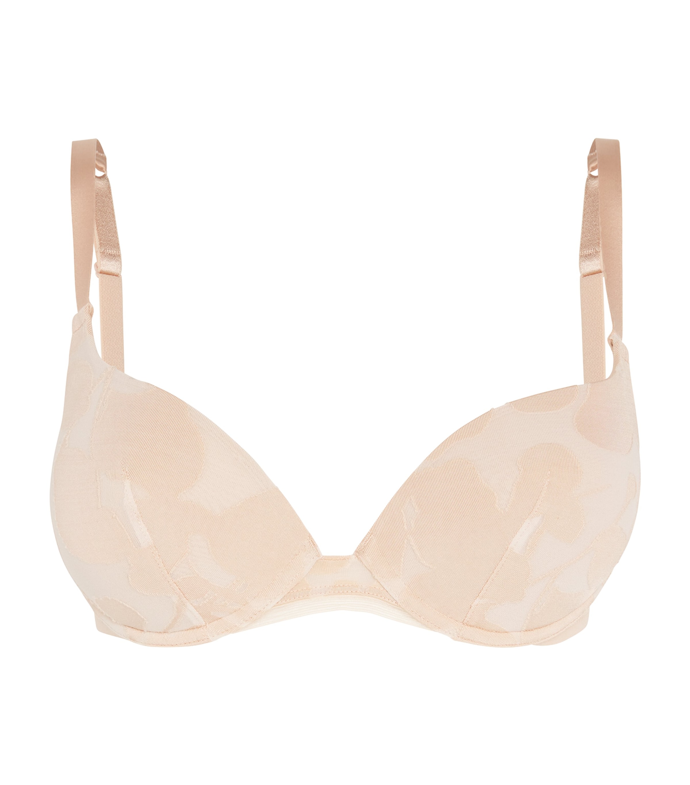 Maison Lejaby Ombrage Underwired Push-up Bra In Pink