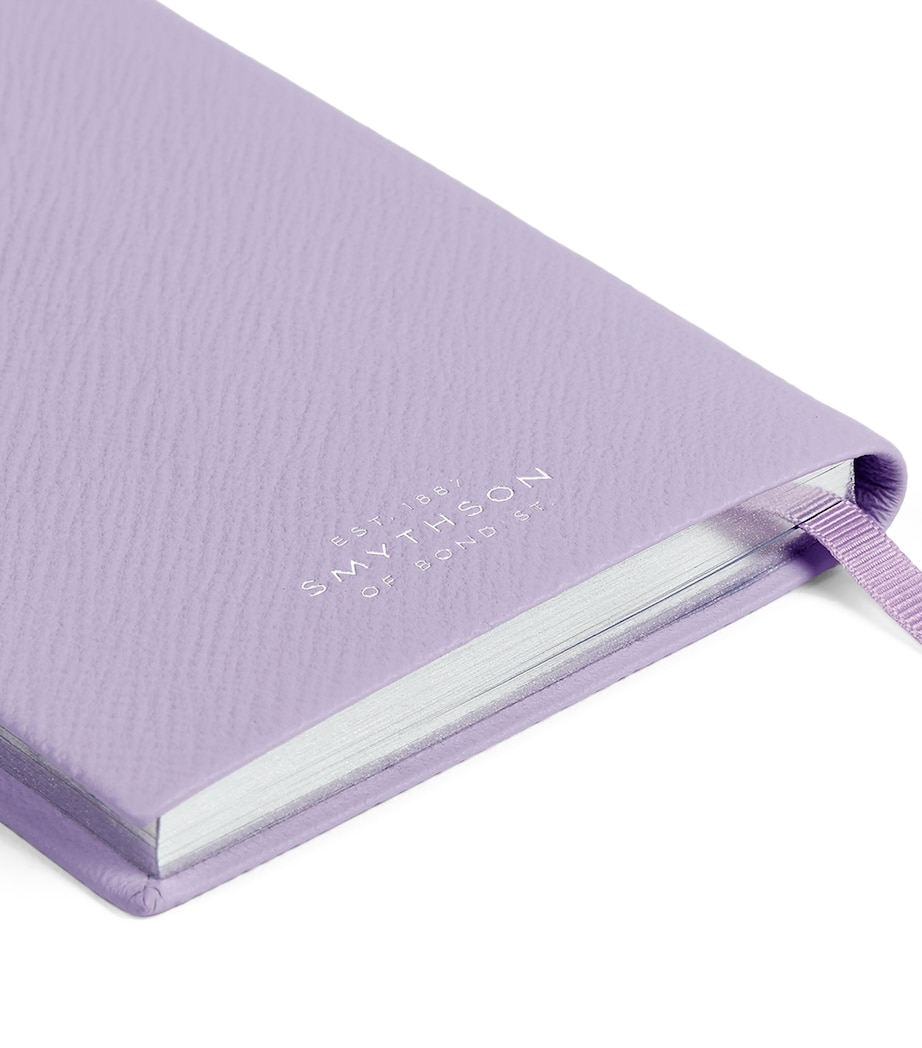 Leather Panama Notebook LILAC Image 4