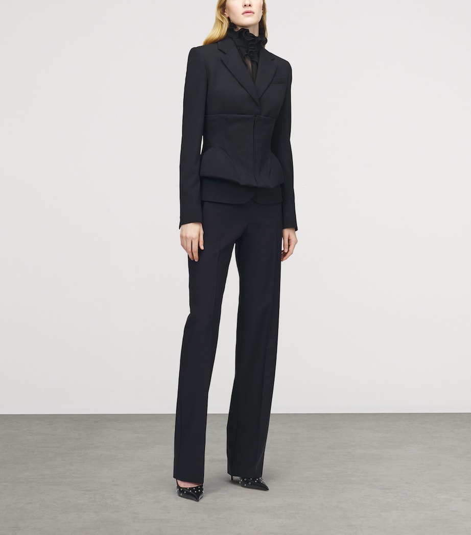 Wool Corset Blazer 1000 Image 2