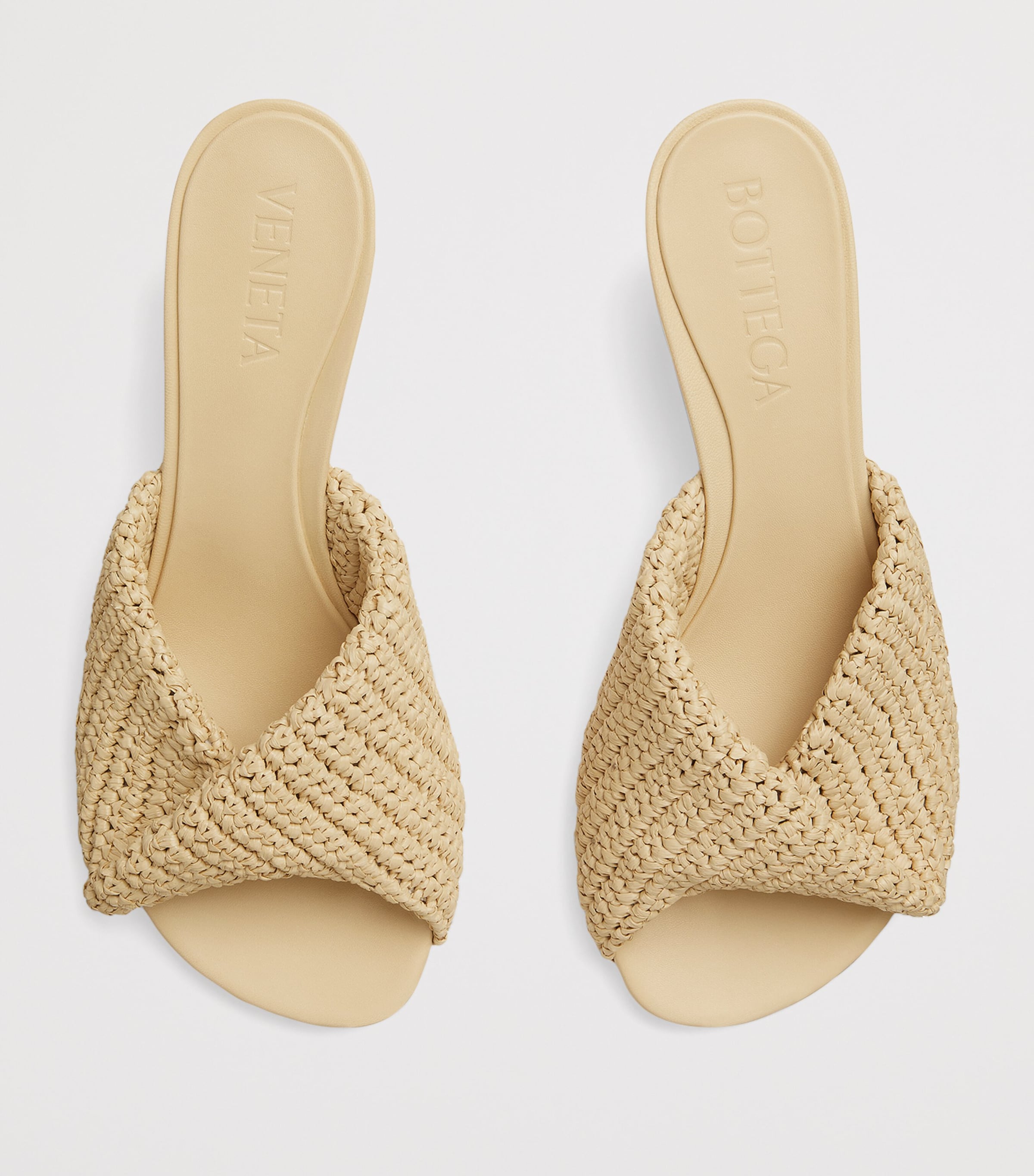 Raffia Blink Mules 50 9218 Image 3