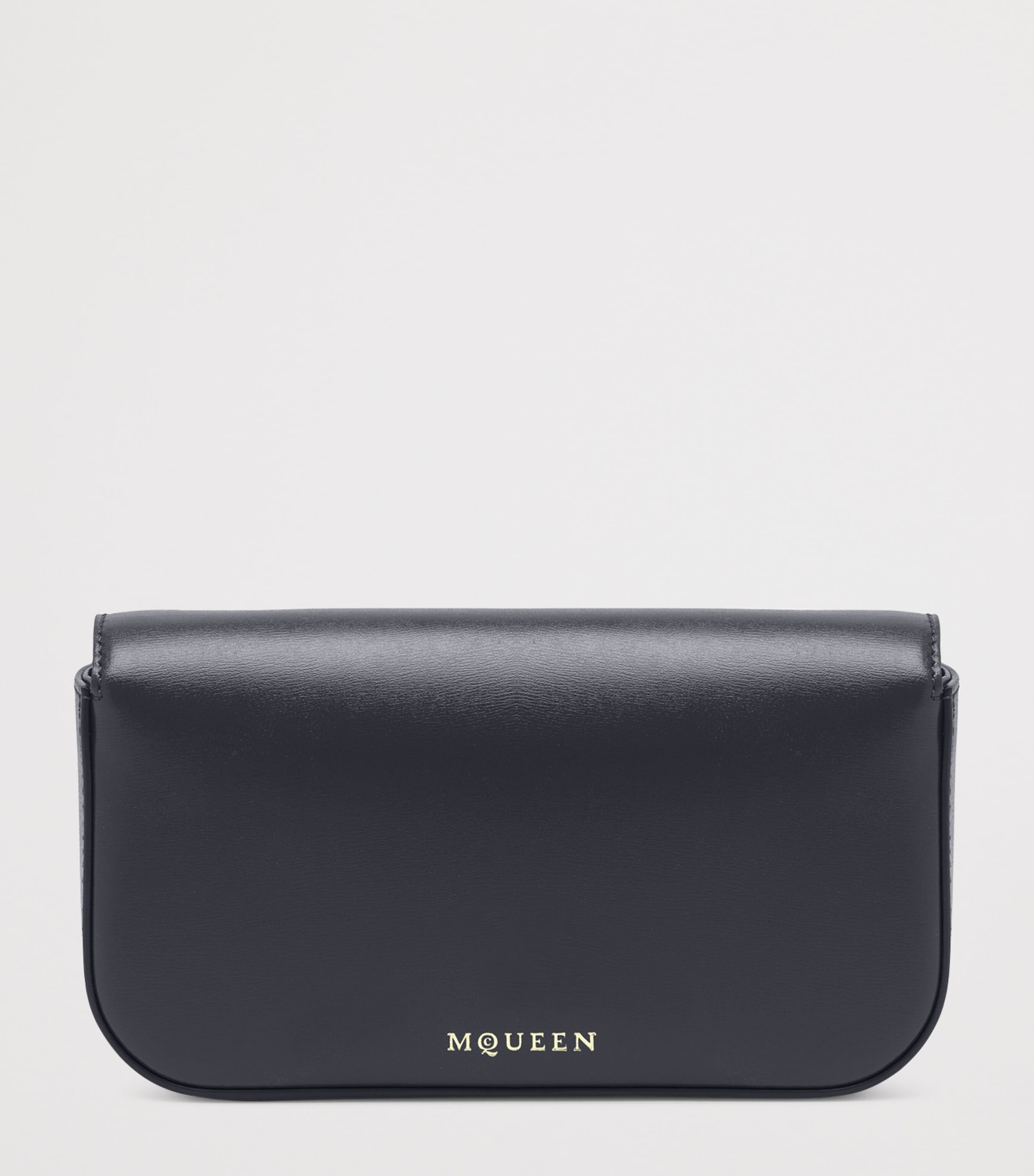 Small Leather Skull Flower Cross-Body Bag 1000 Image 2