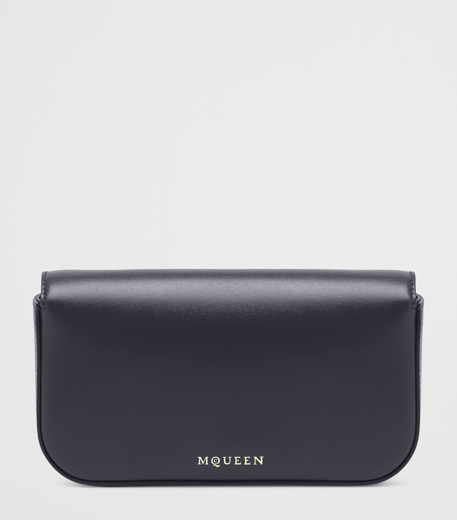 Small Leather Skull Flower Cross-Body Bag 1000 Image 2