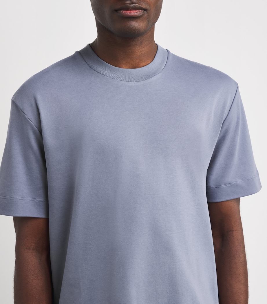 Brushed Supima Cotton T-Shirt BUWB-VINTAGE BLUE Image 6