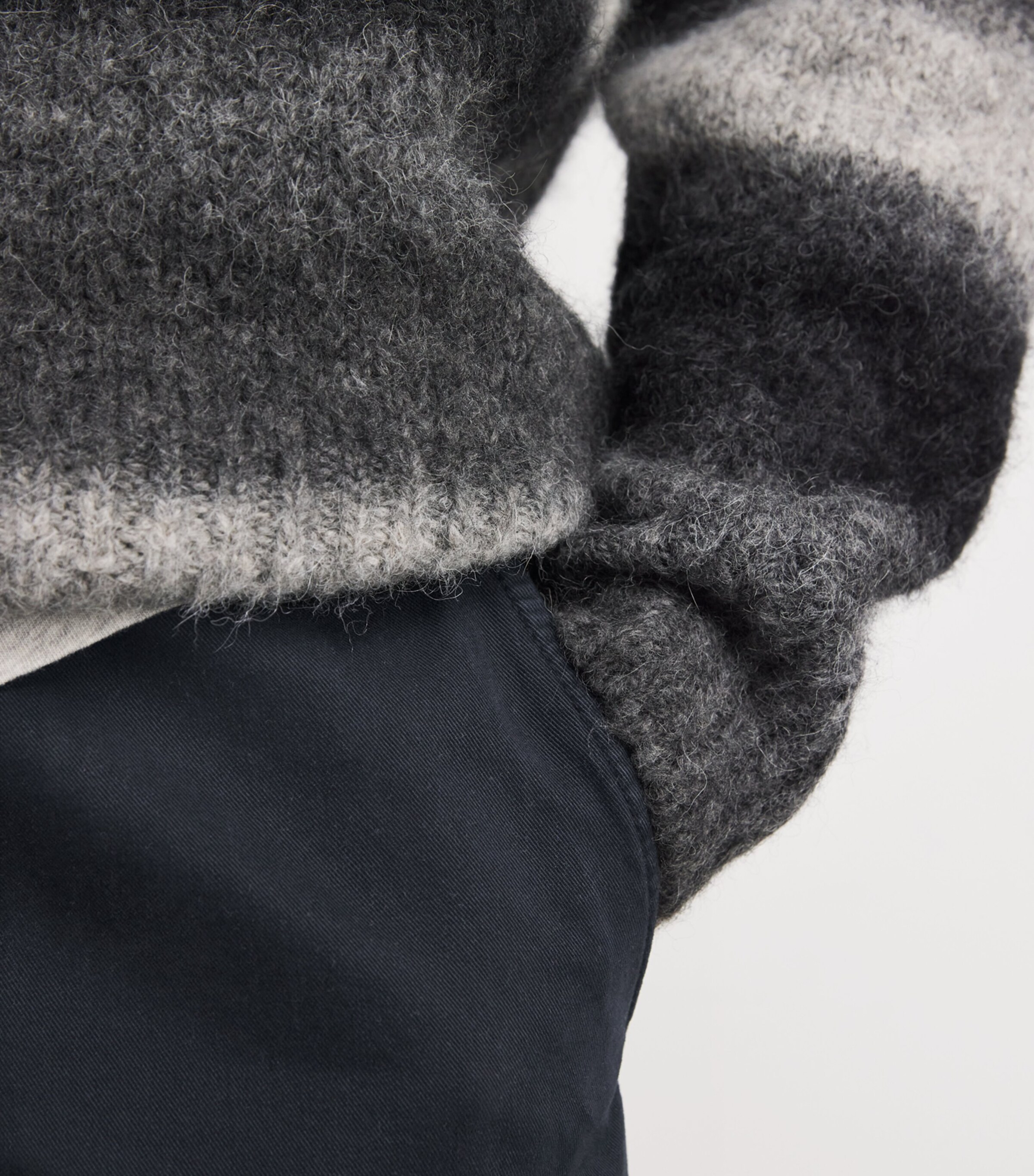 Stretch-Organic Cotton Aden Chinos NAVY BLUE Image 6