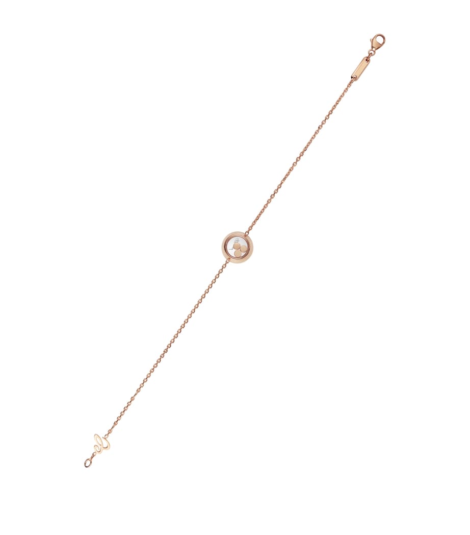 Rose Gold and Diamond Happy Diamonds Icons Bracelet 18K ROSE GOLD Image 2