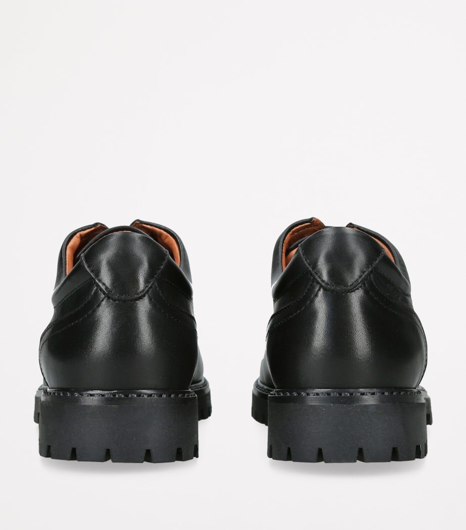 Leather Harry School Shoes BLACK Image 2