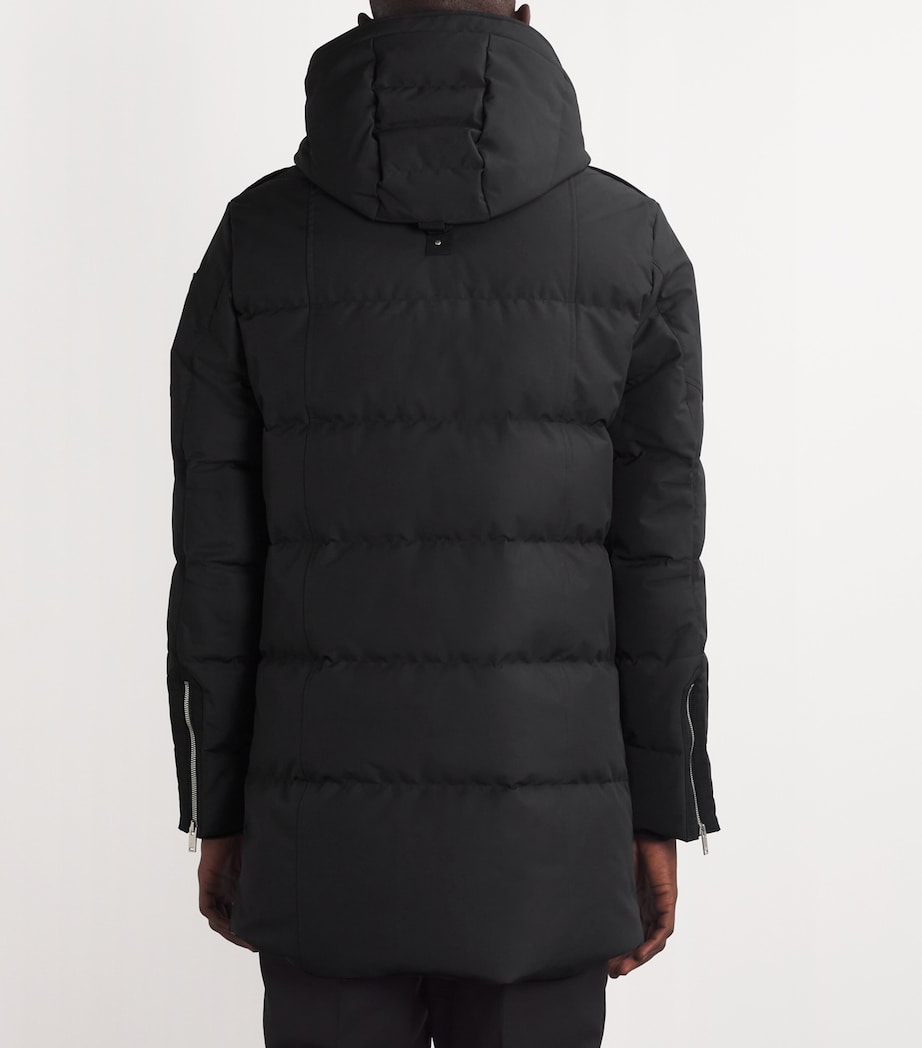 Down-Padded Cloud Parka Coat 305 - BLK/BLK Image 4