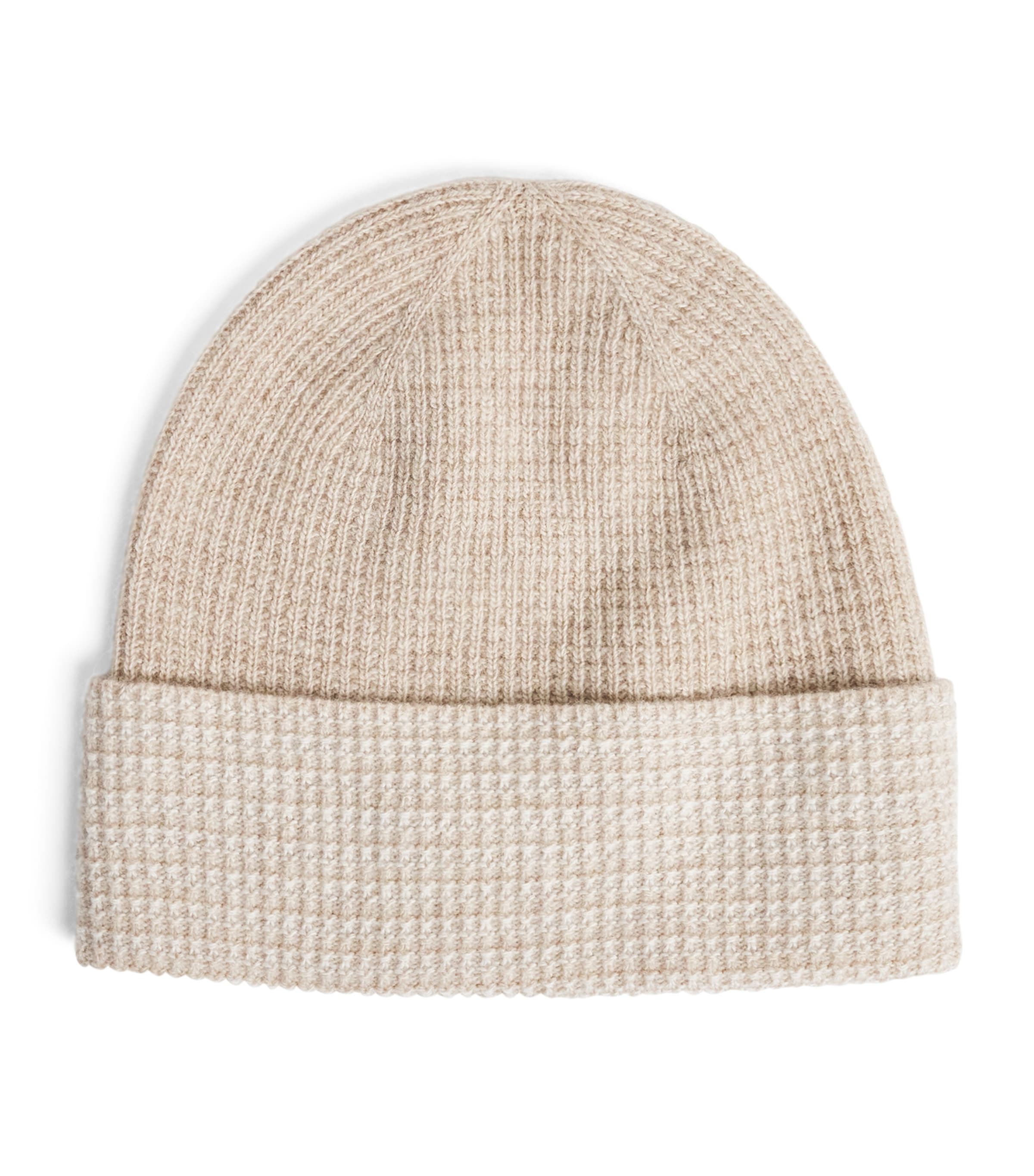 Eleventy Wool-cashmere Beanie In Neutral