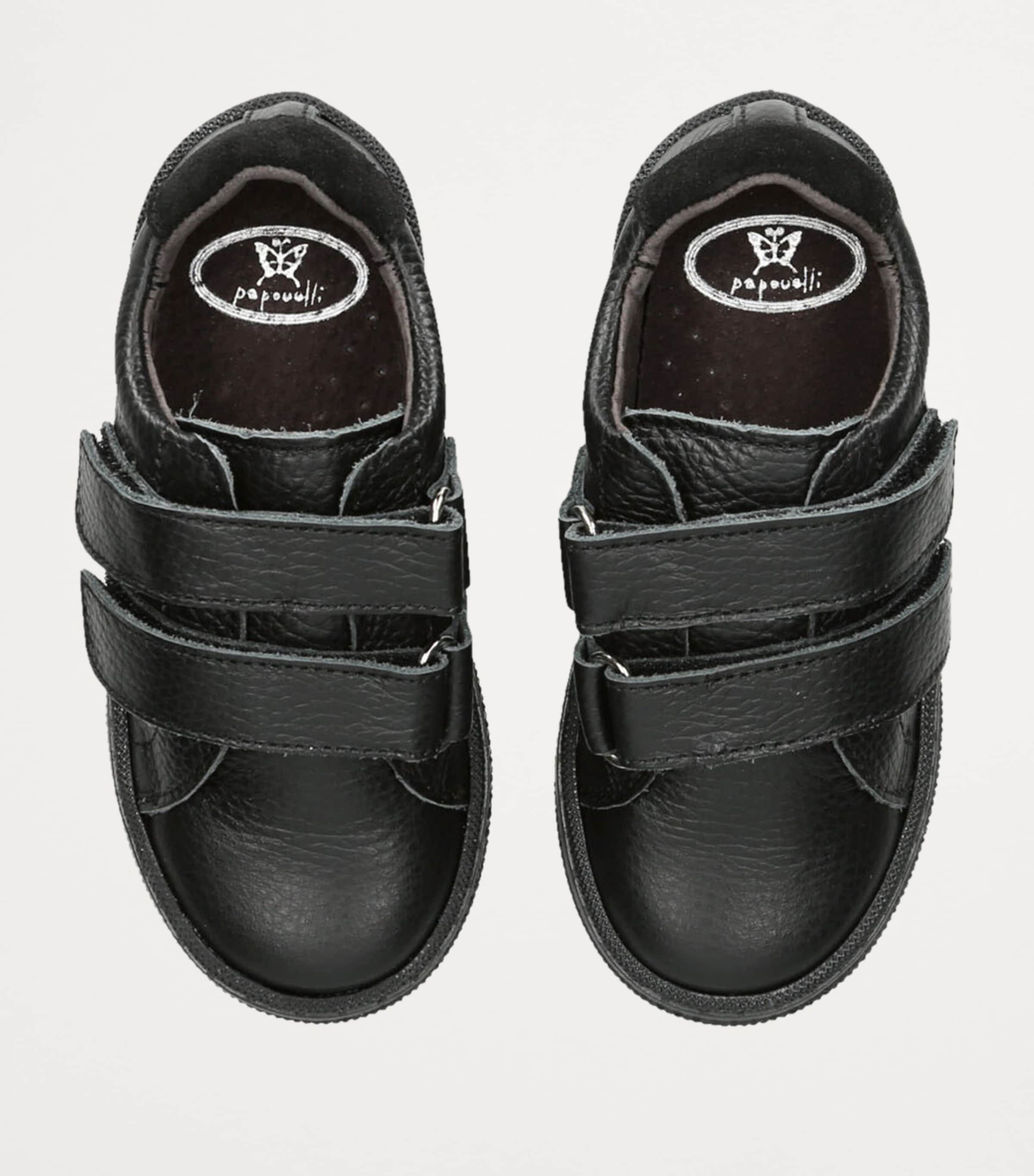 papouelli Leather Atlas Sneakers Black Image 4