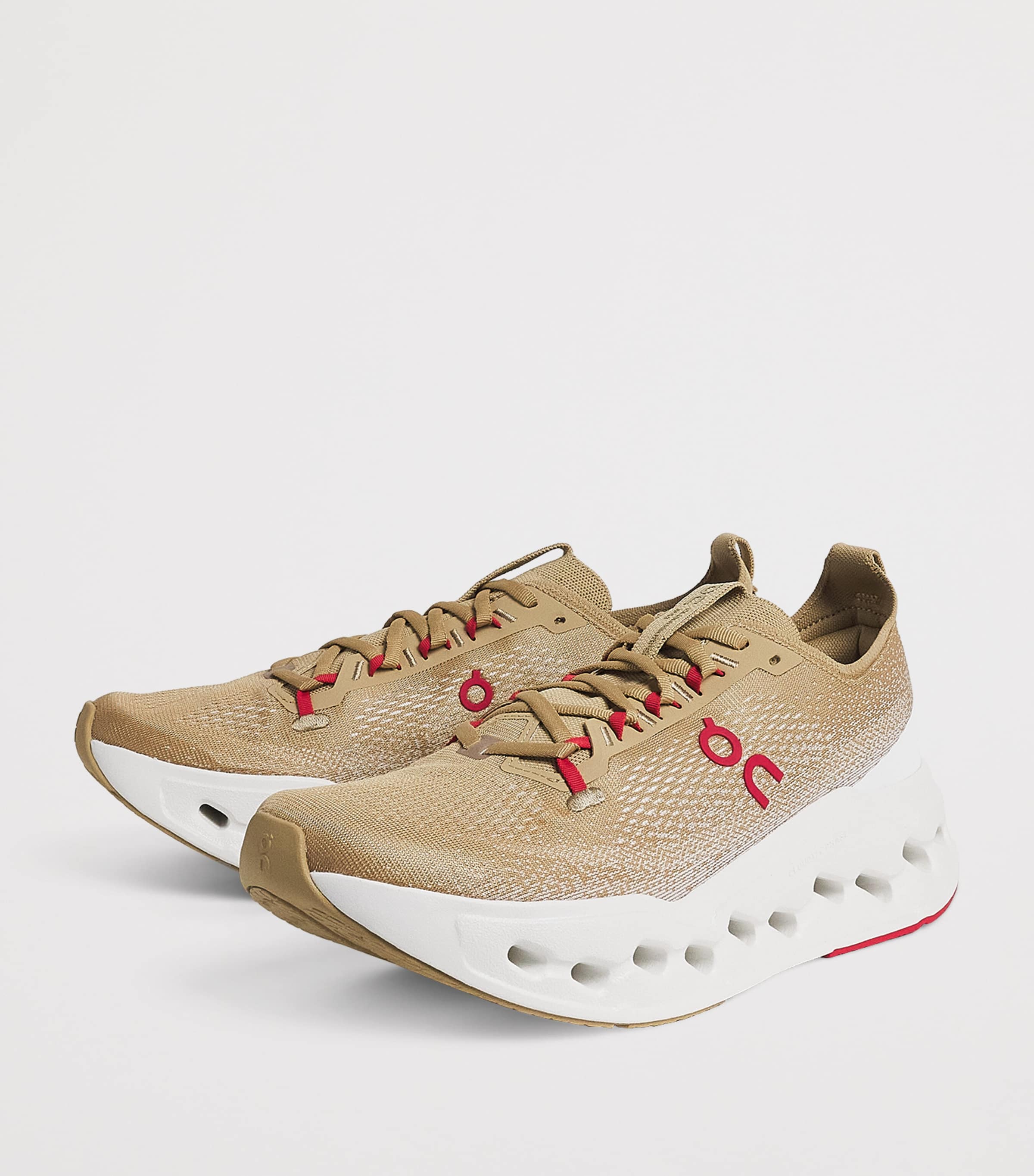 On Mens Cloudsurfer Max Year of the Horse Trainers Chai | Ivory Image 3