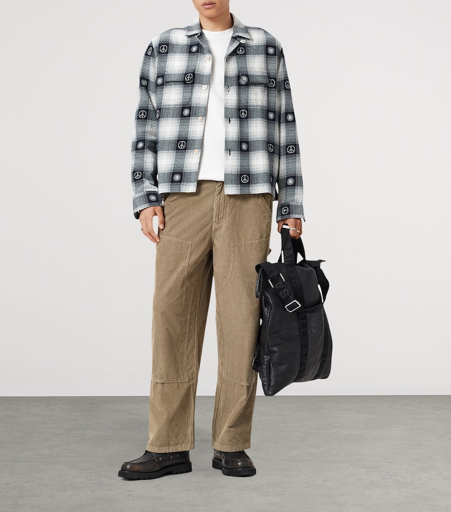 Corduroy Dunstan Trousers GULL BROWN Image 9