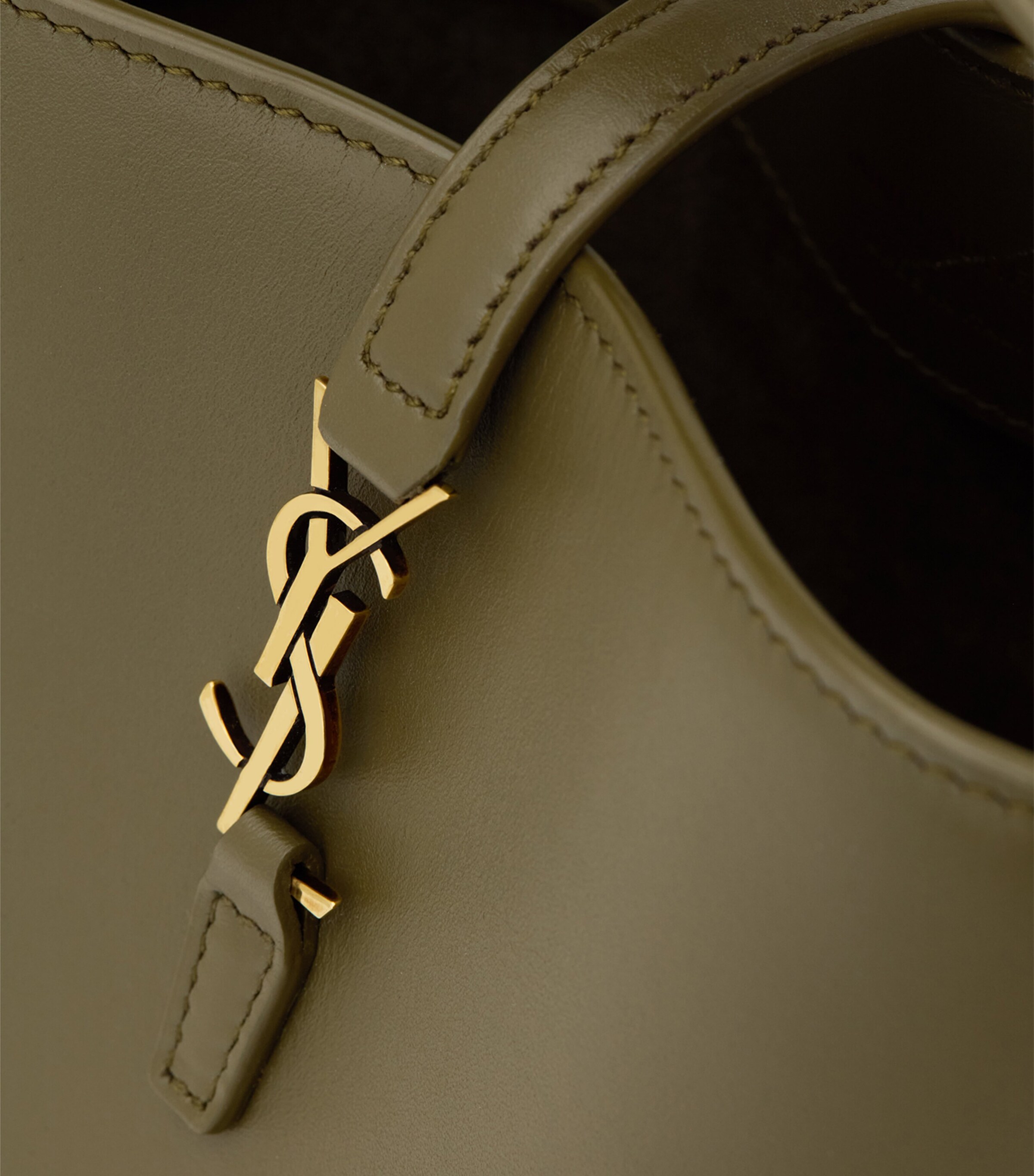 Saint Laurent Green Mini Le 37 Bucket Bag | Harrods US