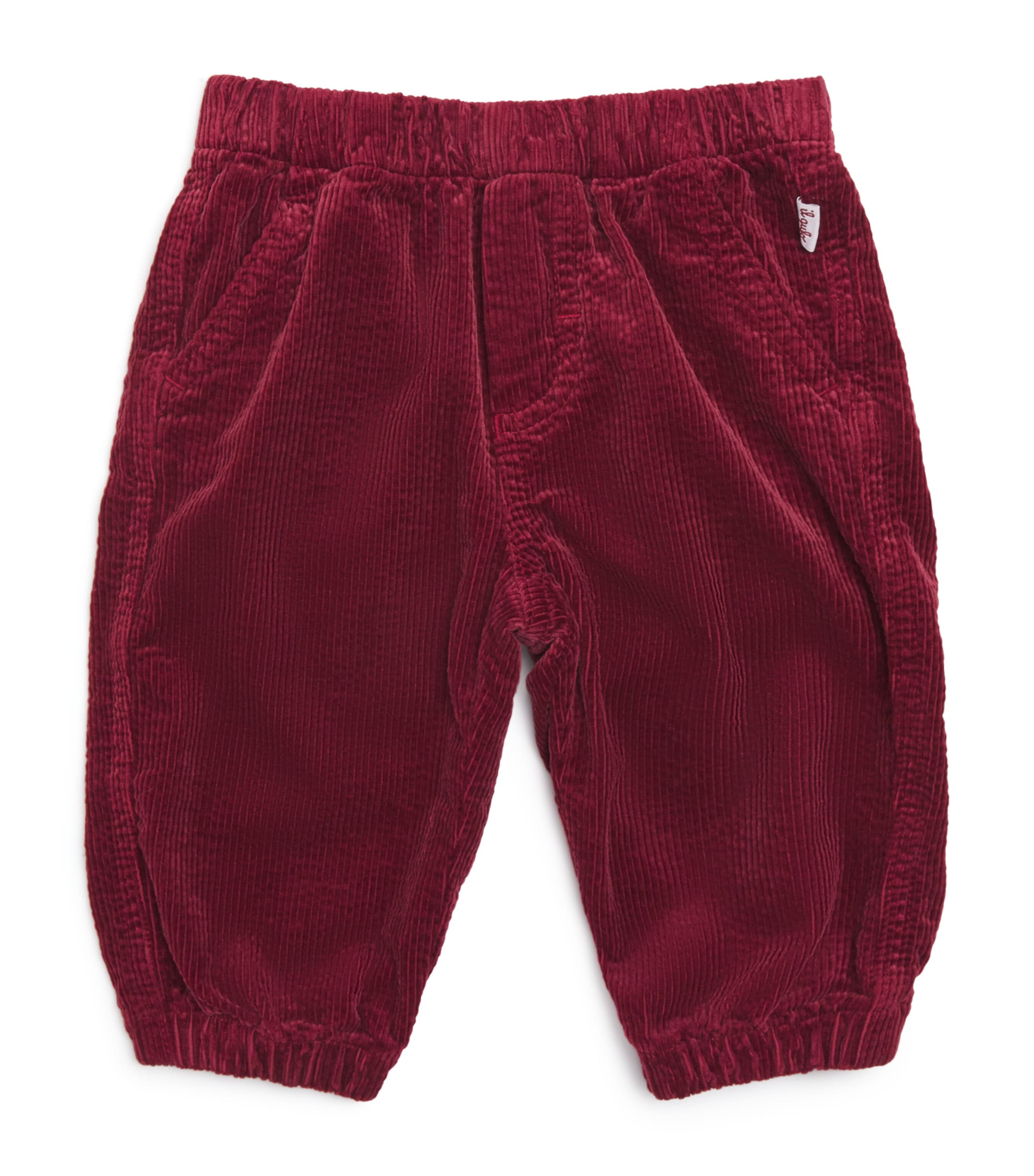 Il Gufo Corduroy Trousers (6-36 Months) Red Image 1