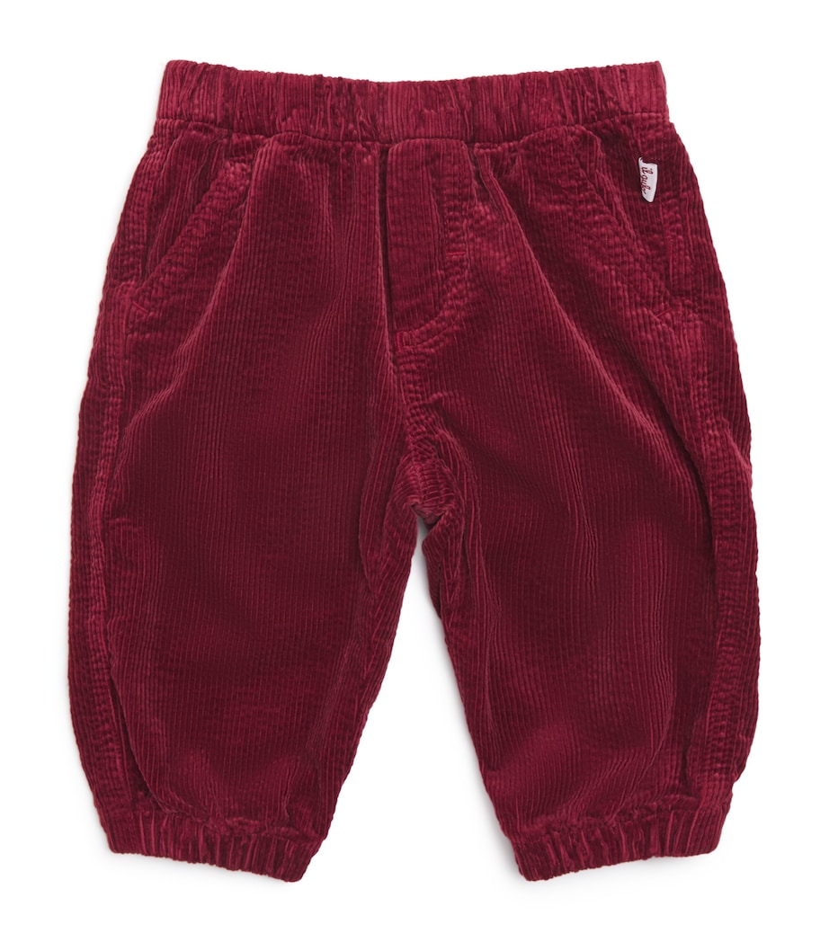 Corduroy Trousers (6-36 Months) 392DARK RED Image 1