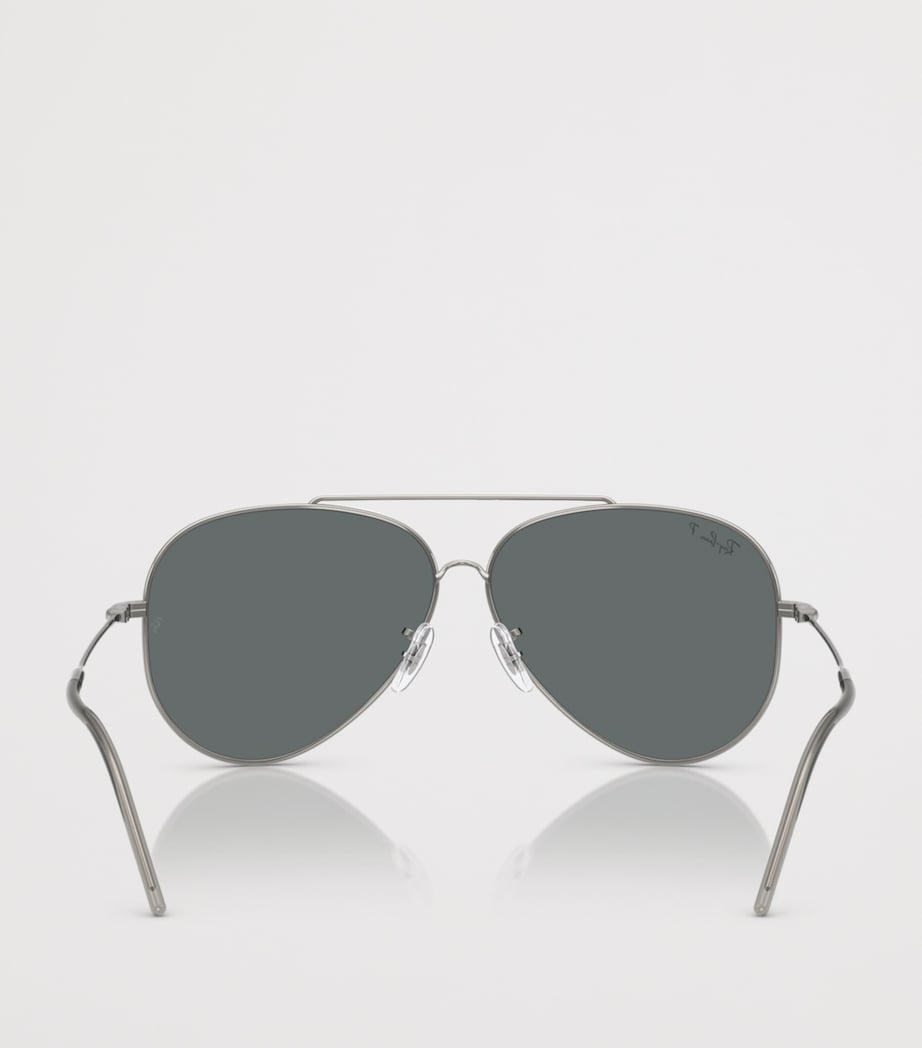 Ray-Ban Metal Aviator Reverse Sunglasses Image 4