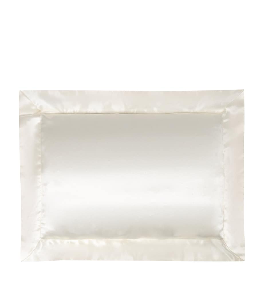 Silk Boudoir Pillowcase (30cm x 40cm) IVORY Image 1
