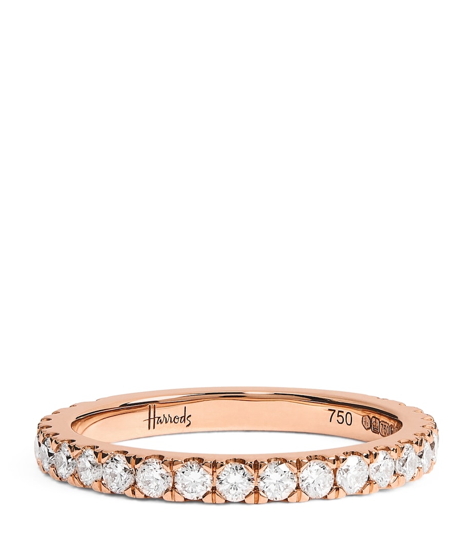 Rose Gold and Diamond Eternity Ring (0.45ct) ROSE GOLD Image 1