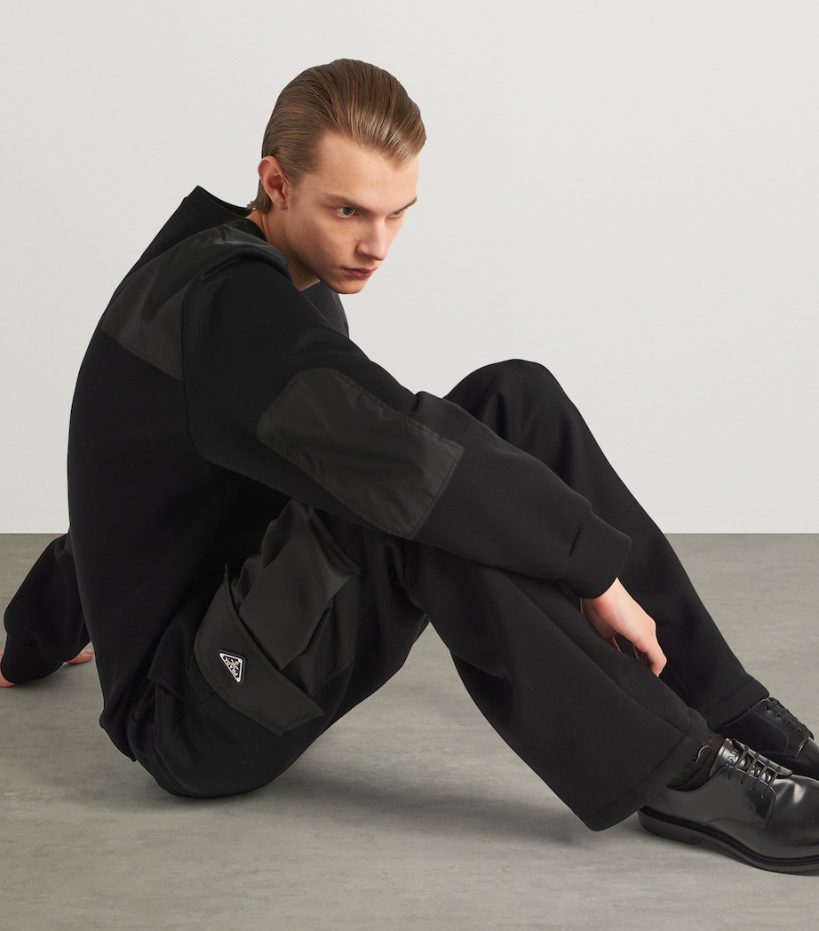 Cotton and Re-Nylon Sweatshirt F0806 Image 5