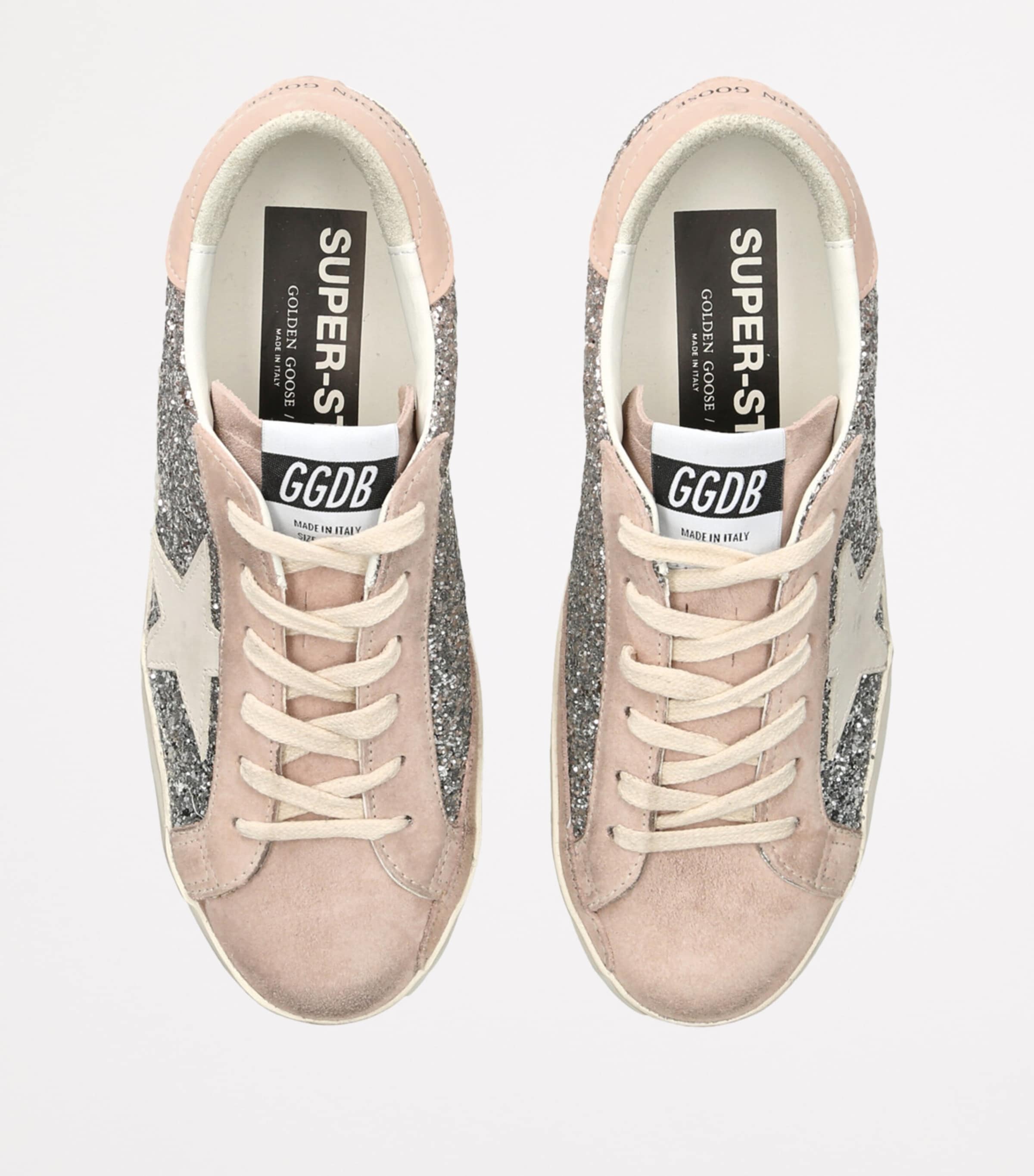 Embellished Super-Star Sneakers SILVER COM Image 4