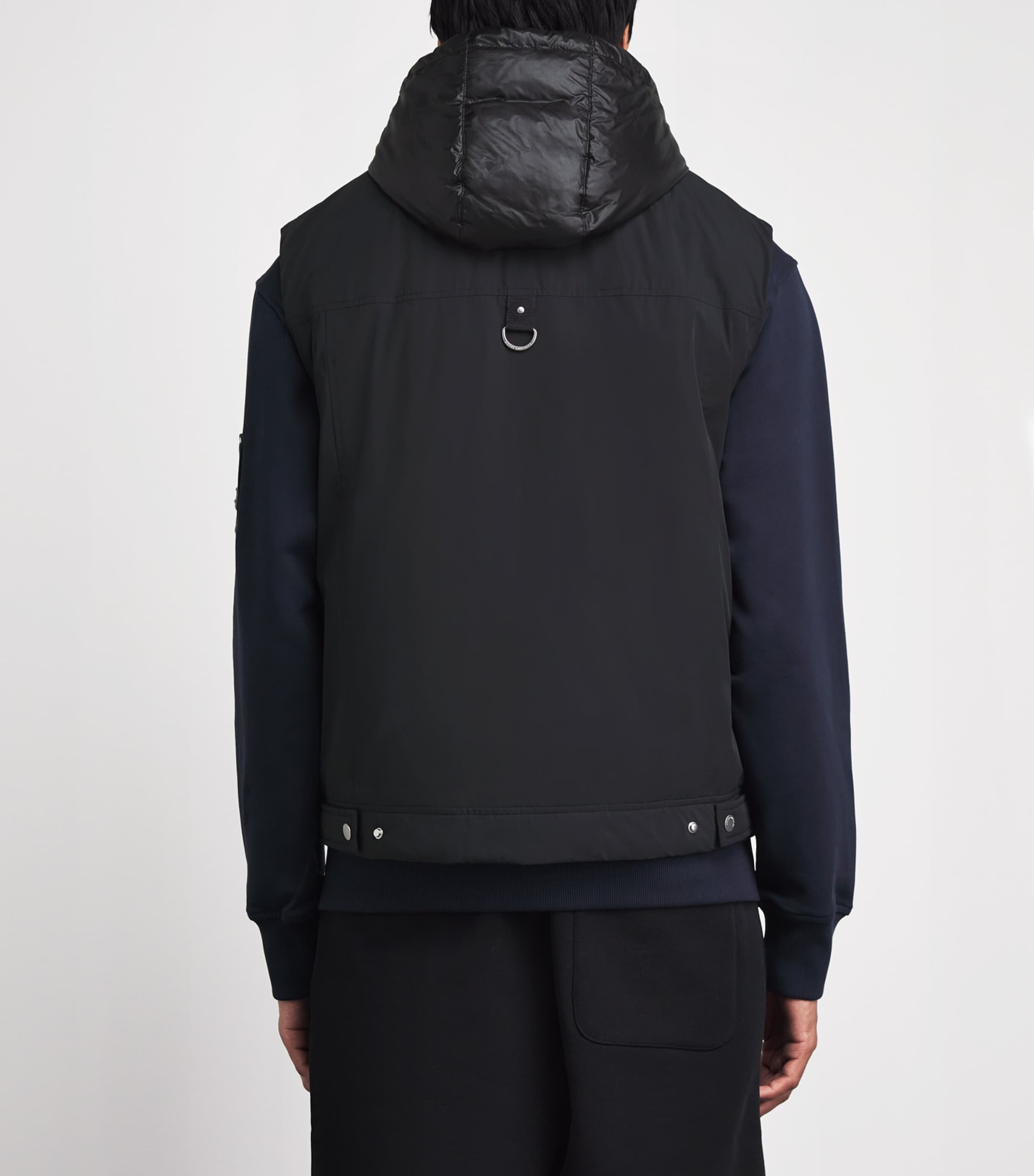 Moose Knuckles Mens Down-Filled Brixton Gilet Black Image 5