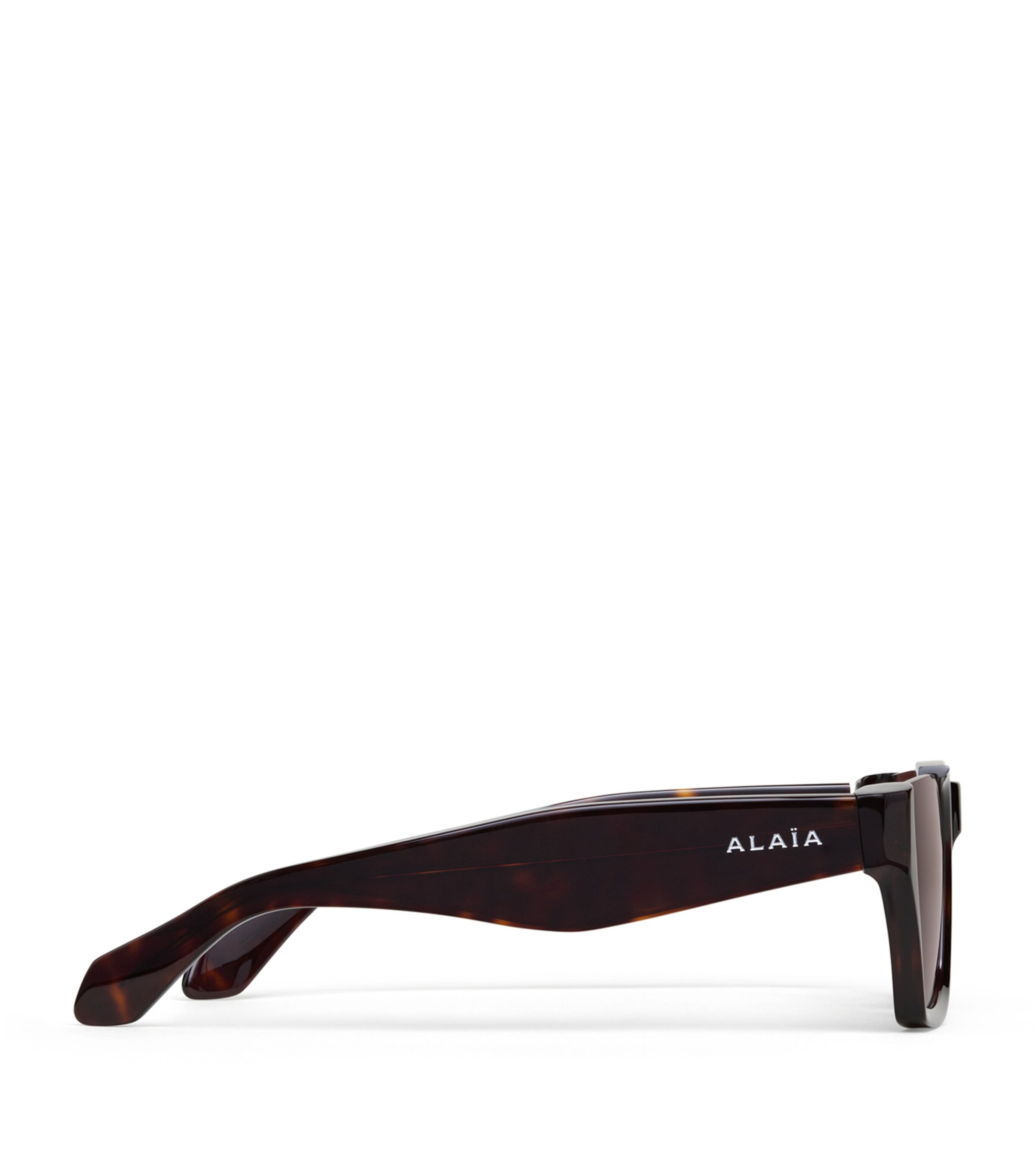 Alaïa Acetate Tortoiseshell Square Sunglasses Havane/marron Image 2