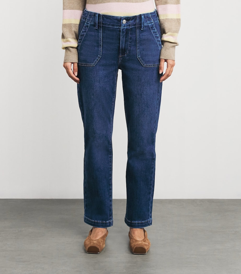 Mayslie Ankle Straight Jeans DRESDEN Image 3