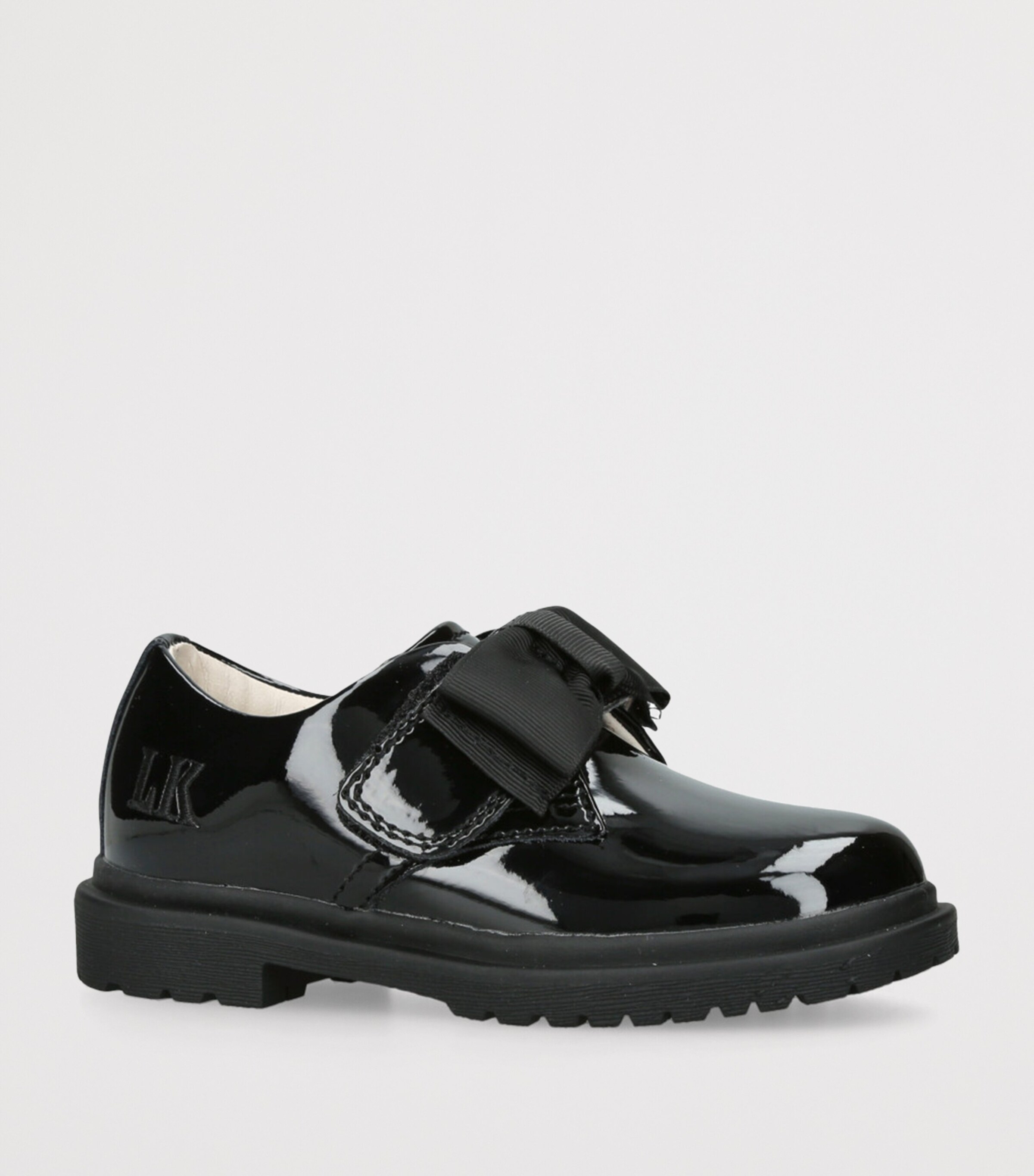 Lelli Kelly Patent Leather Faye Loafers Black Image 3
