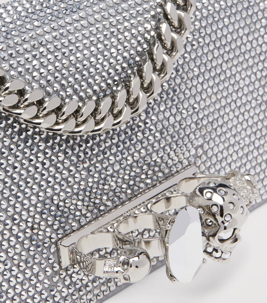 McQueen Leather Jewelled Shoulder Bag Image 6