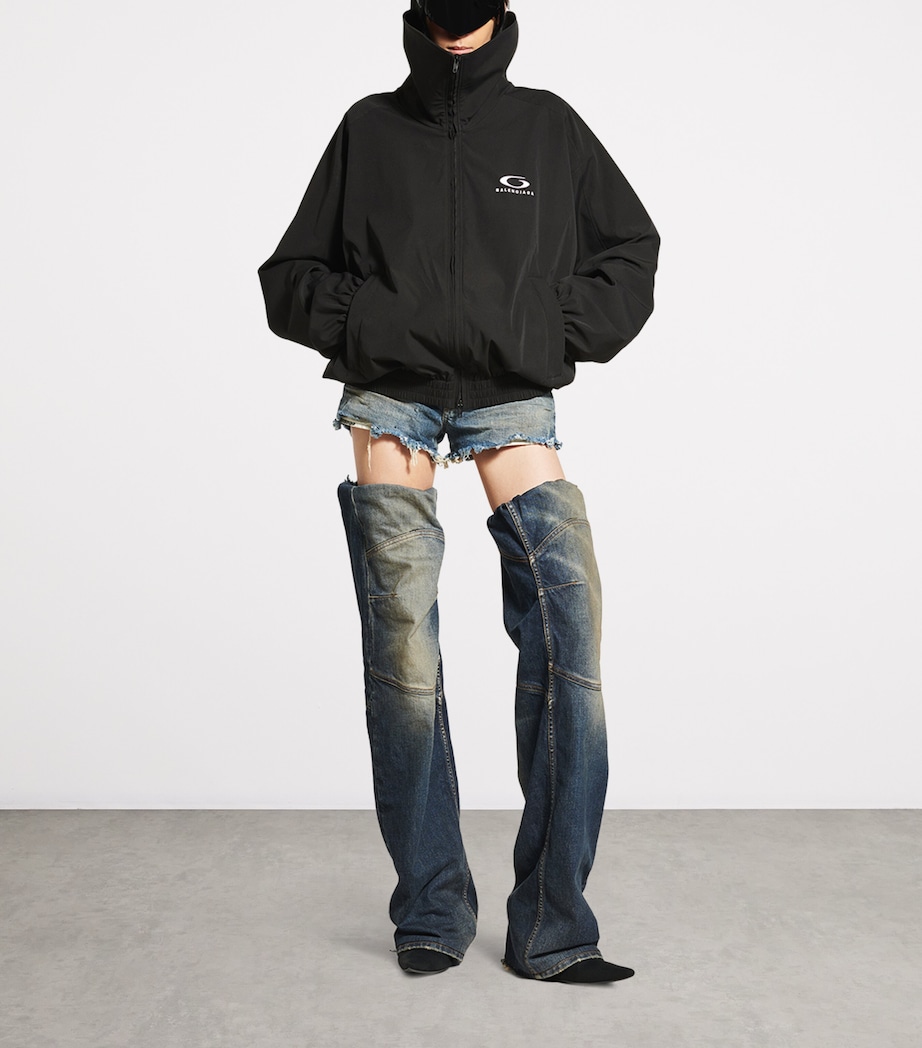 Oversized Logo Track Jacket 1000 Image 3