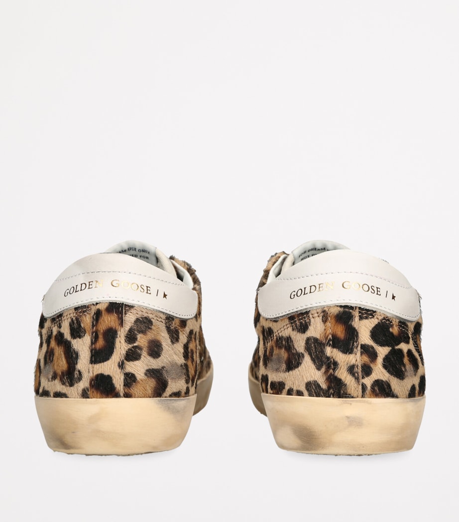 Pony Skin Leopard Print Super-Star Sneakers BROWN/OTH Image 2