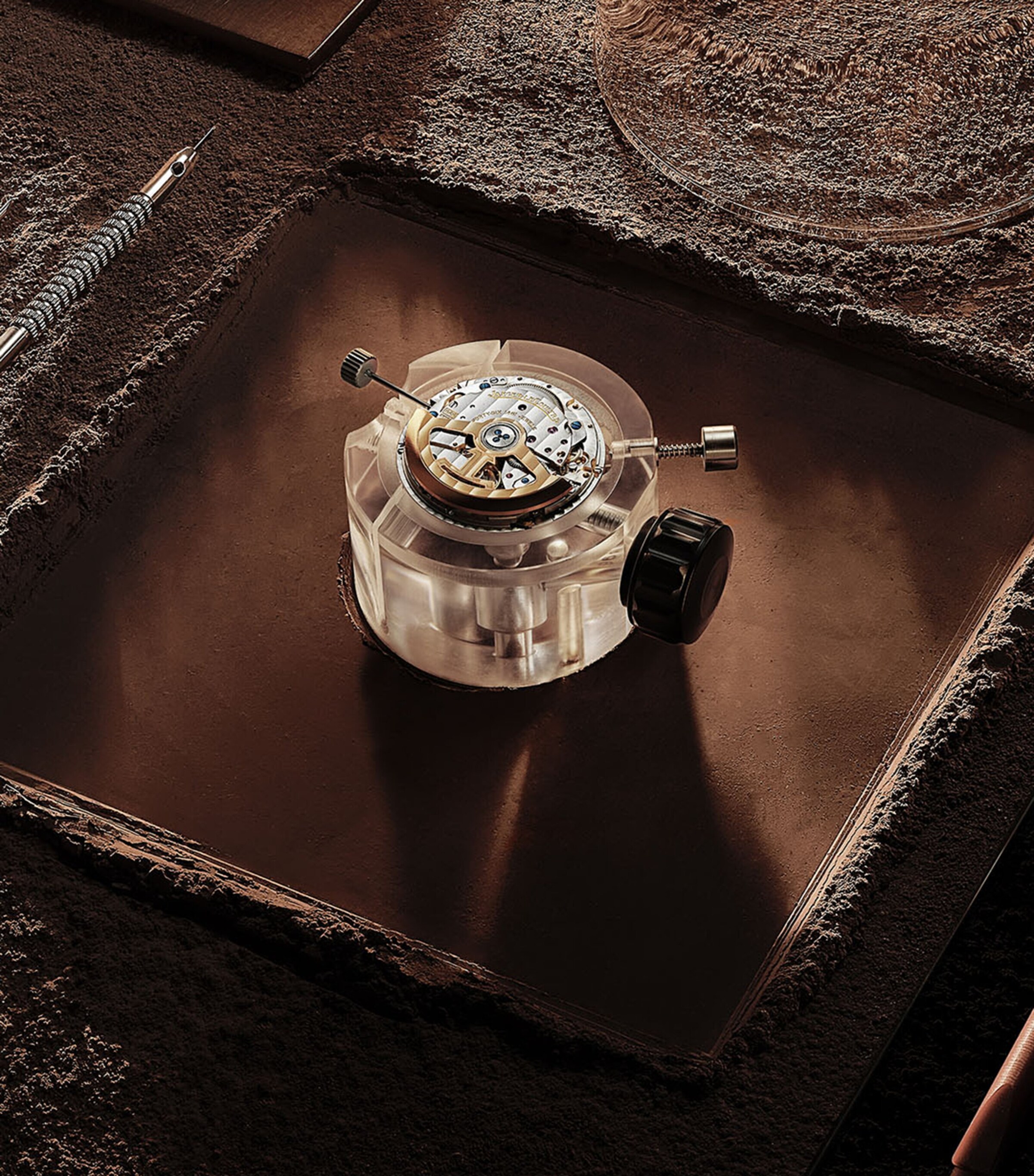 Jaeger-LeCoultre Pink Gold and Diamond Master Ultra Thin Perpetual Calendar Watch 39mm Pink Gold Image 6