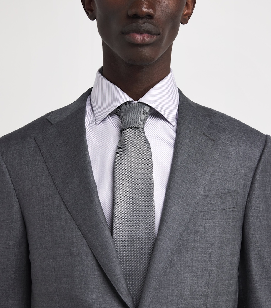 Organic Cotton King Twill Shirt LIGHT PURPLE Image 6