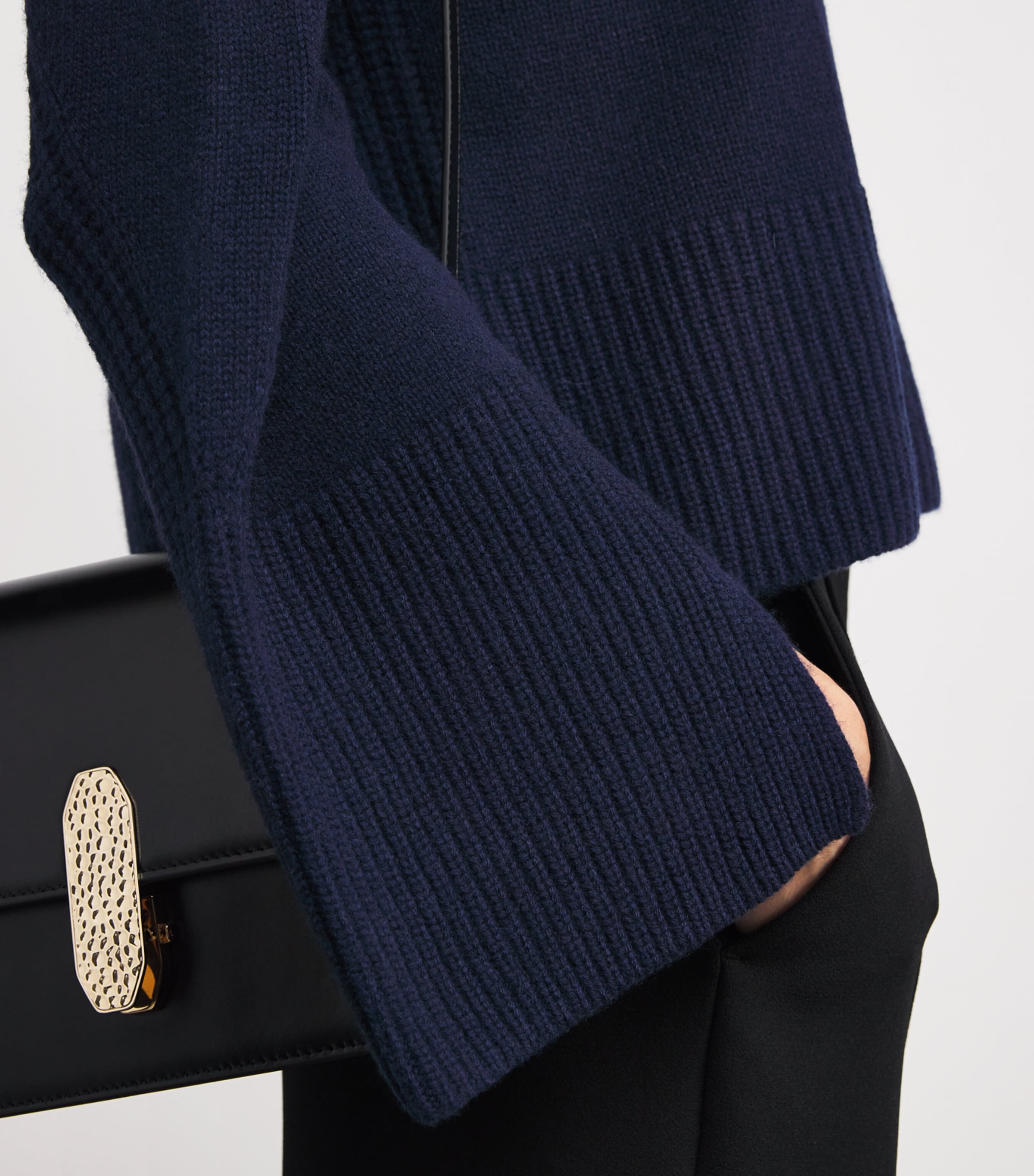 Cashmere Maple Sweater INDIGO Image 6