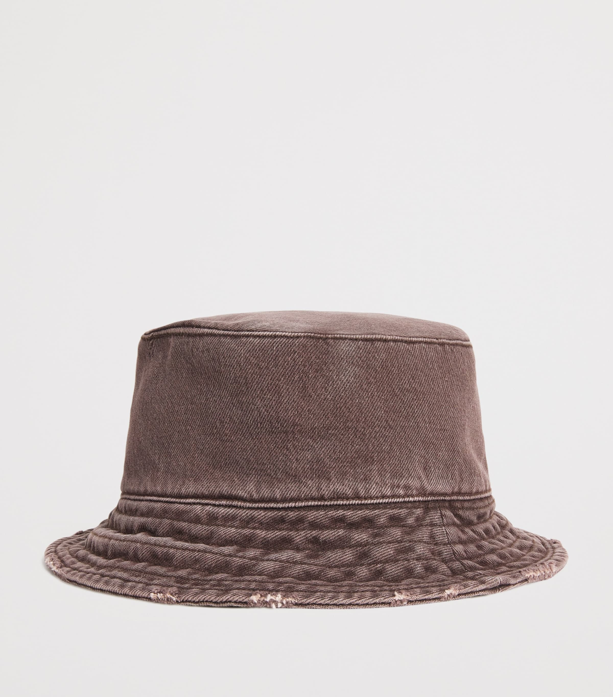 Organic Cotton Bucket Hat OVERDYED CHOCO MELON Image 2