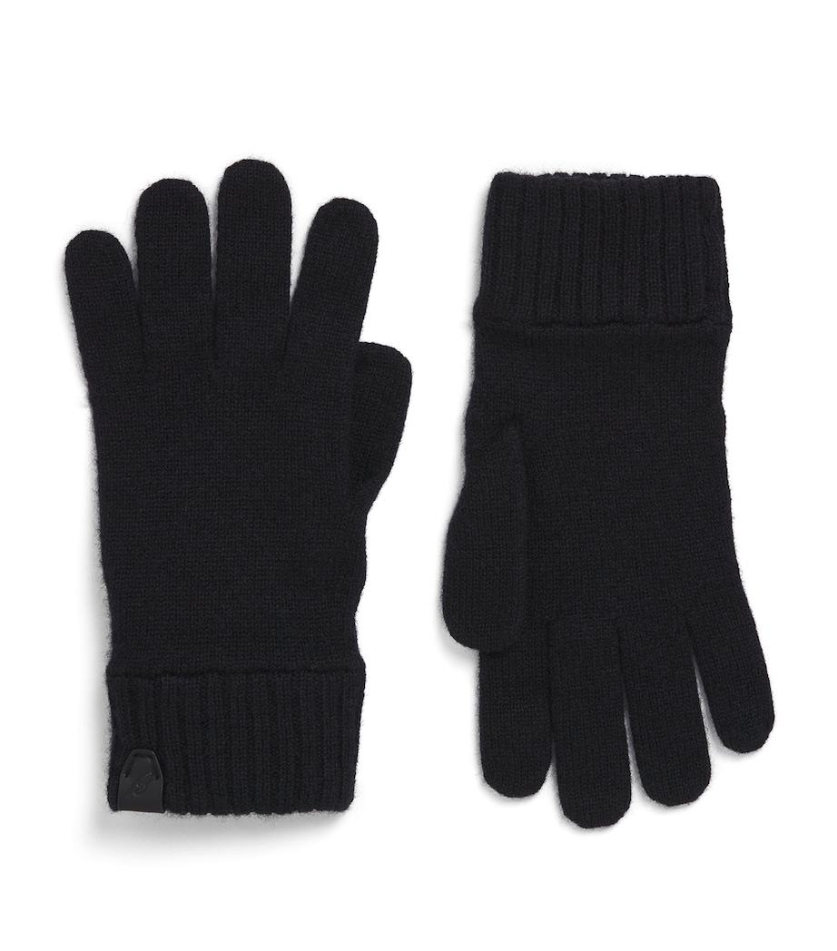 Cashmere Leather-Detail Gloves 4000 Image 1