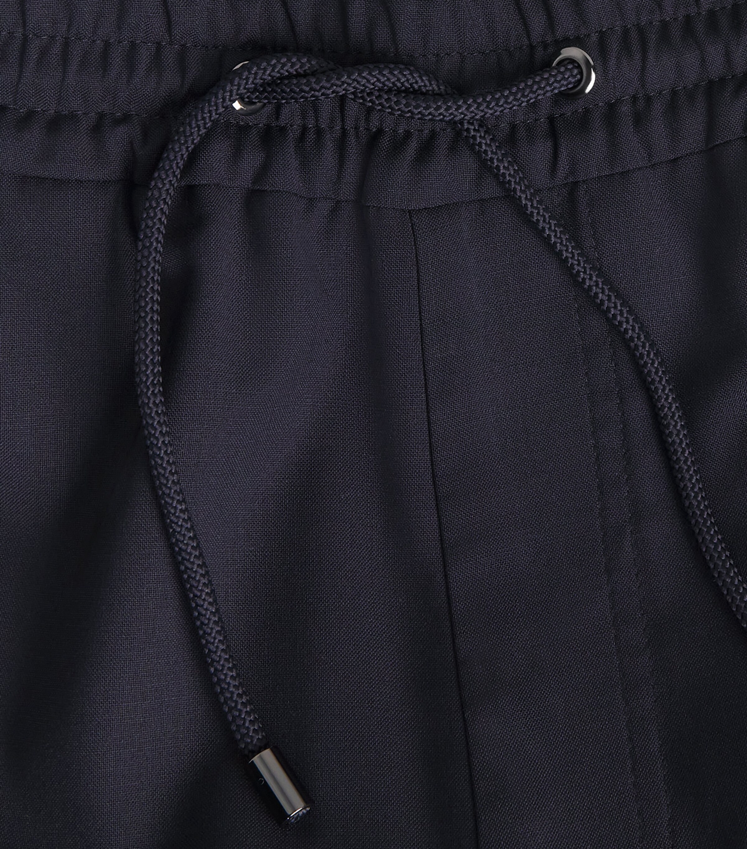 Pal Zileri Mens Drawstring Trousers Blue Navy Image 6