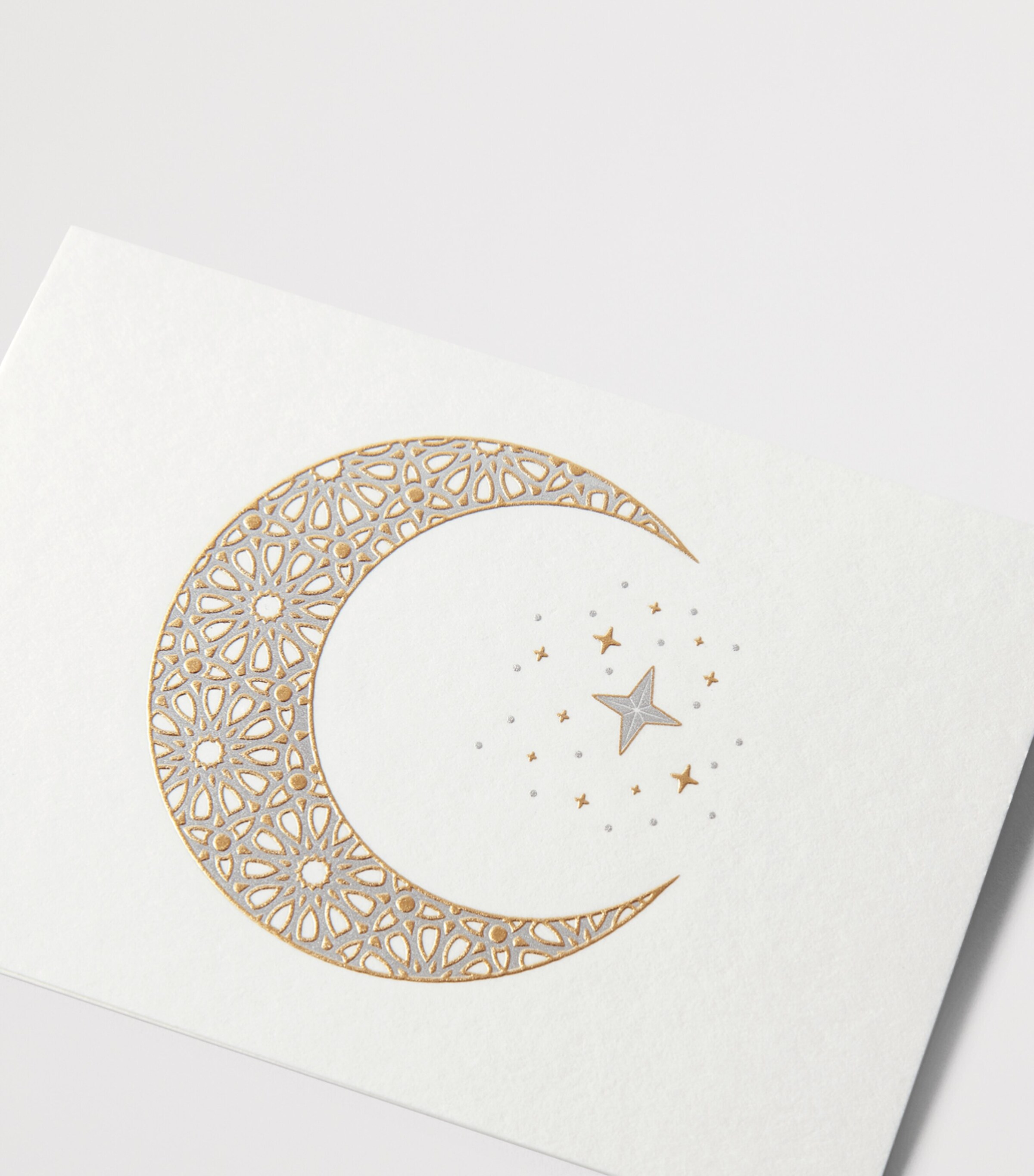 Smythson Box of 10 Eid Cards and Envelopes White Wv Image 2