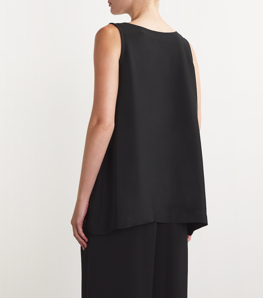 Silk Top BLACK Image 4