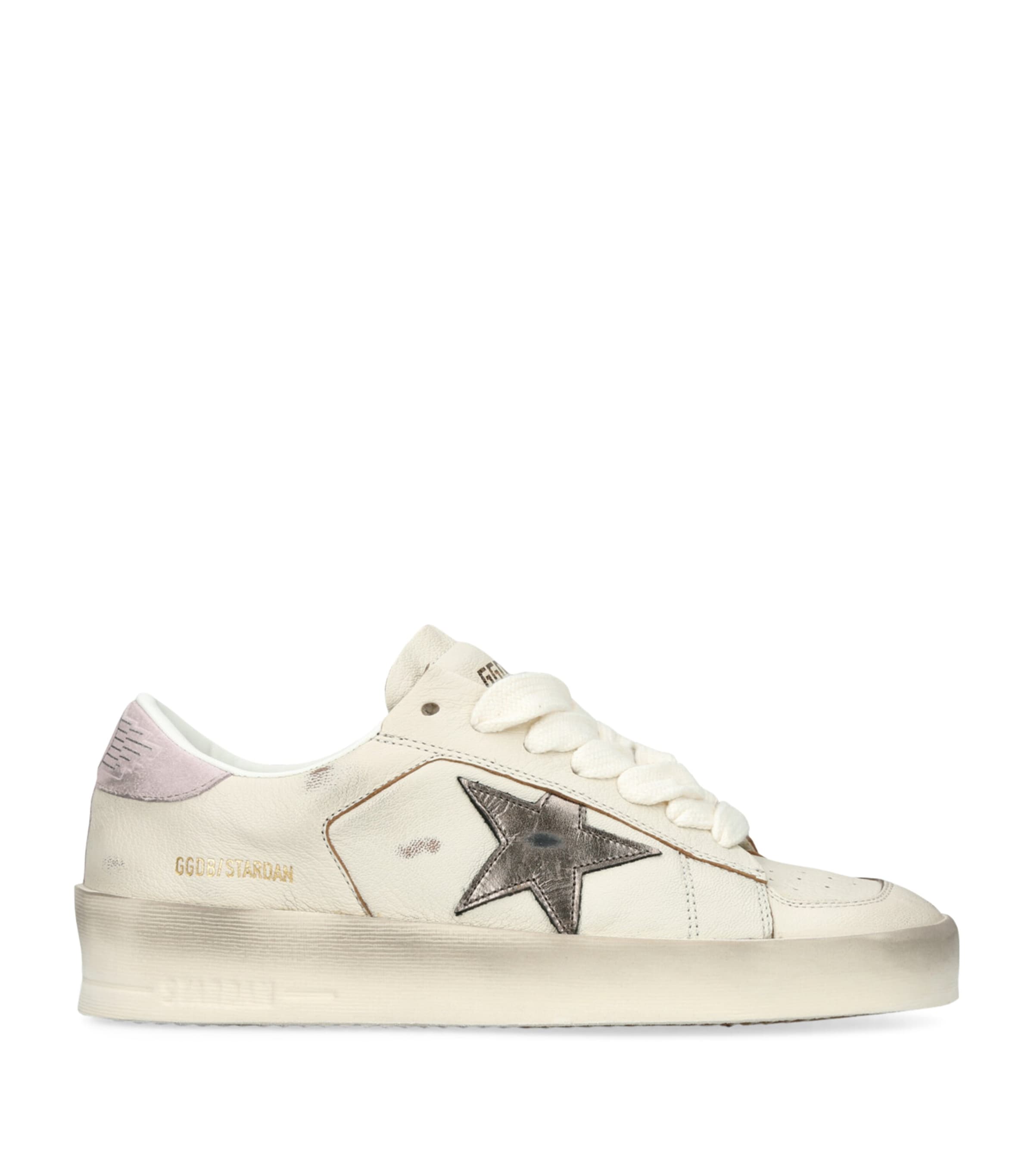 Golden Goose White Multicolor Shoes Flat Shoes In White