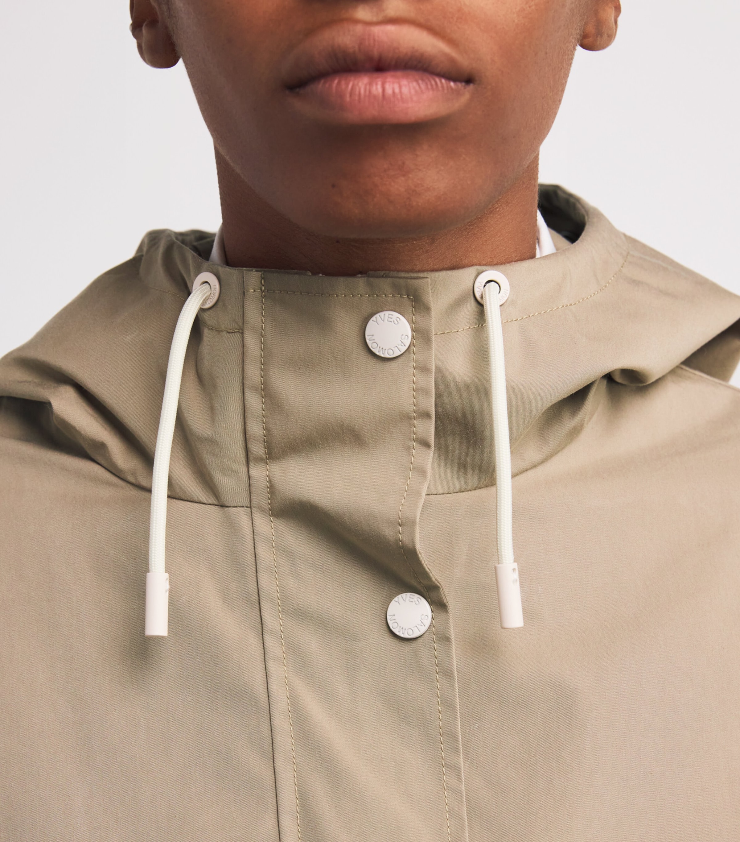 Waterproof Fur-Trim Parka Coat B3226 Image 7