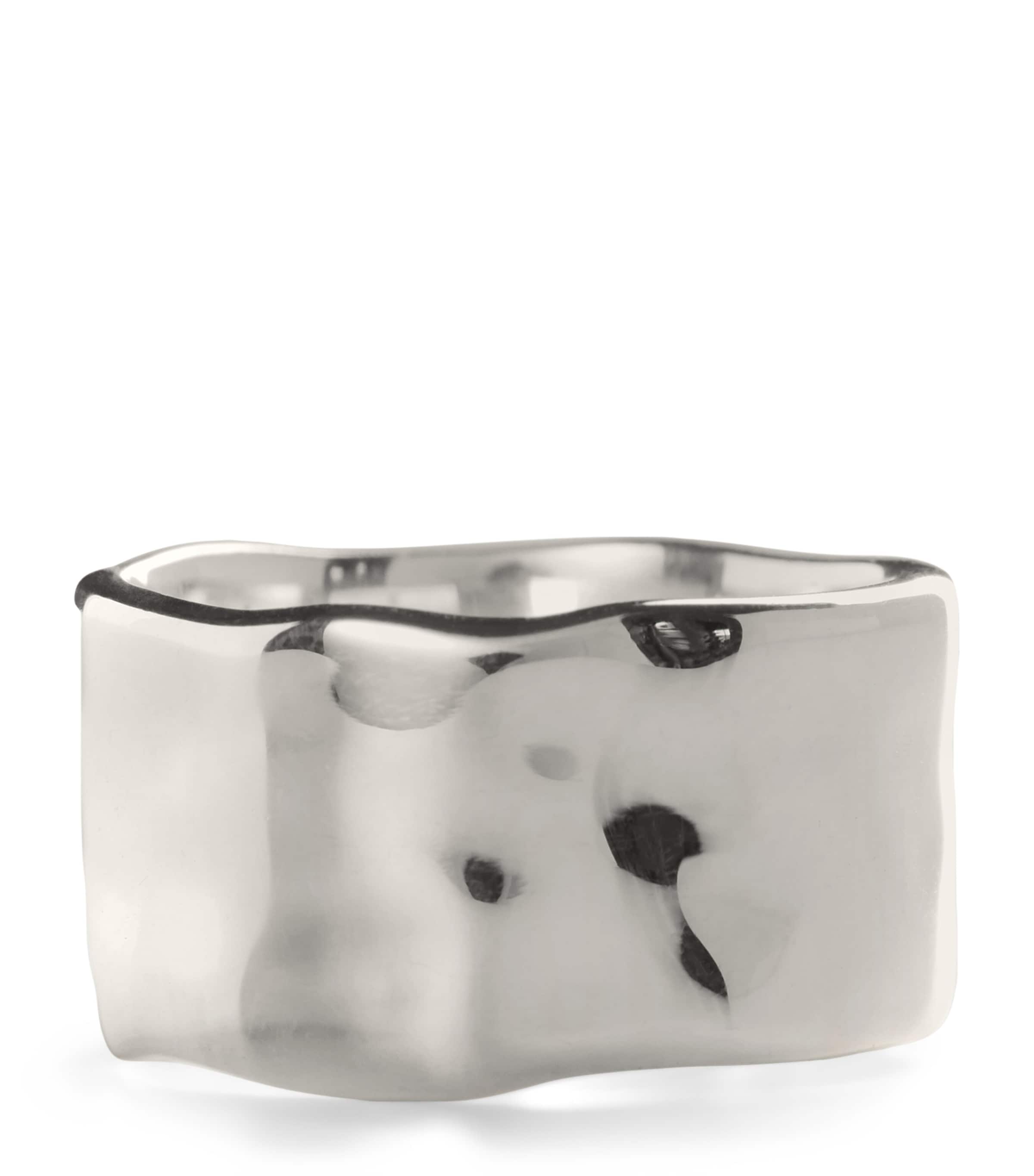 Monica Vinader Sterling Silver Siren Me Bold Ring Sterling Silver Image 1