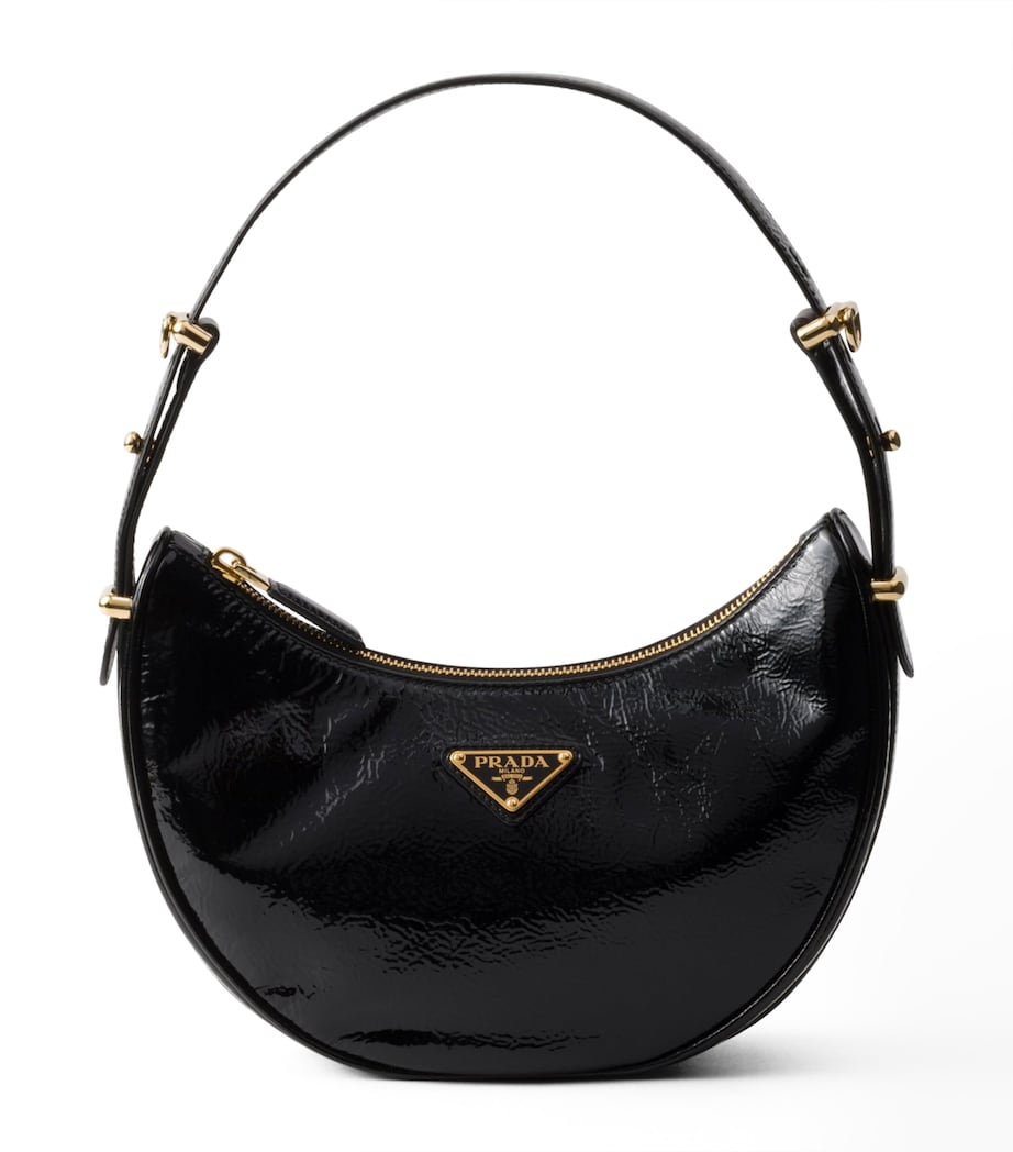 Patent Leather Arqué Shoulder Bag F0002 Image 1
