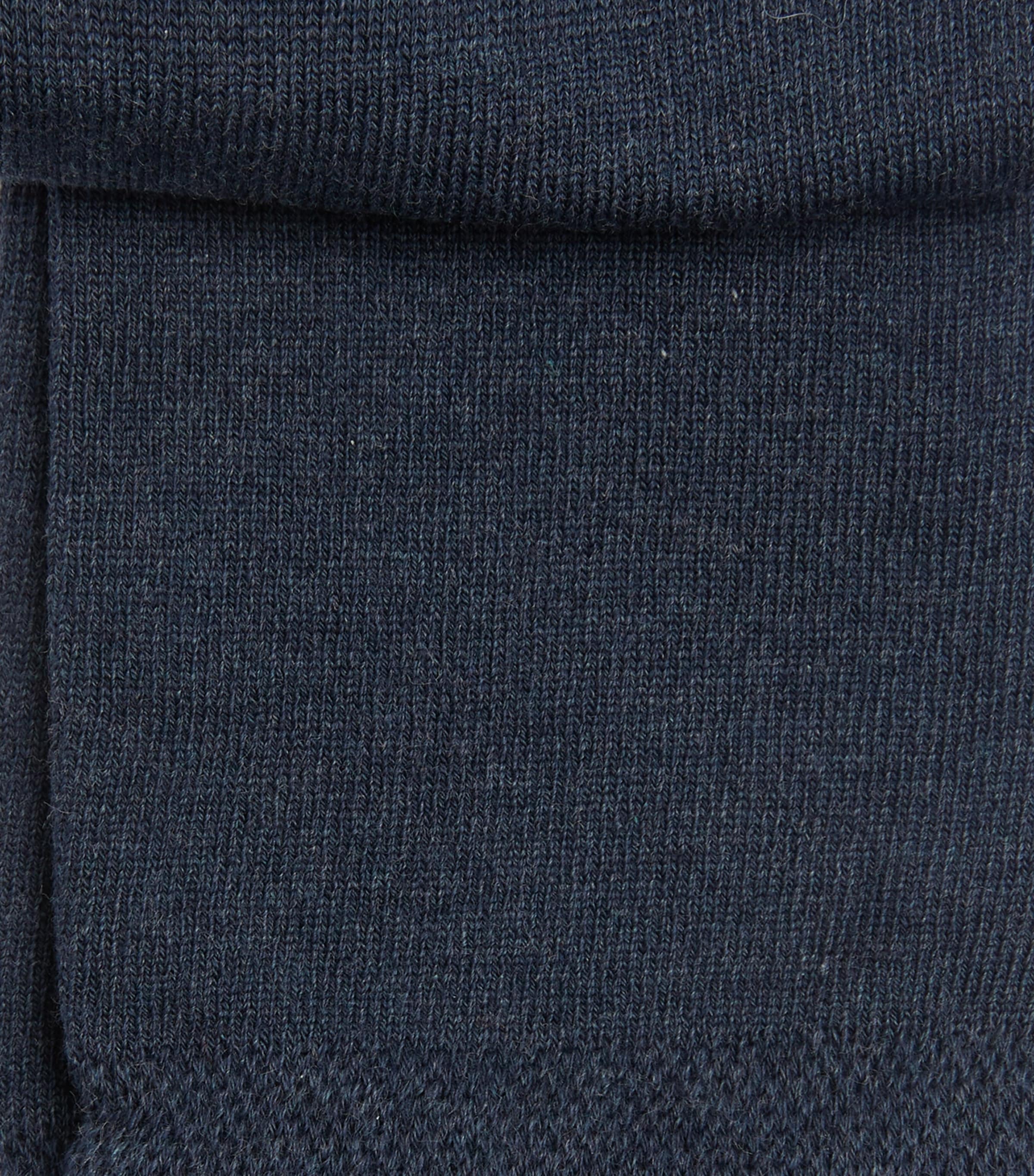 Sensitive London Socks 6127/NAVY MEL. Image 2